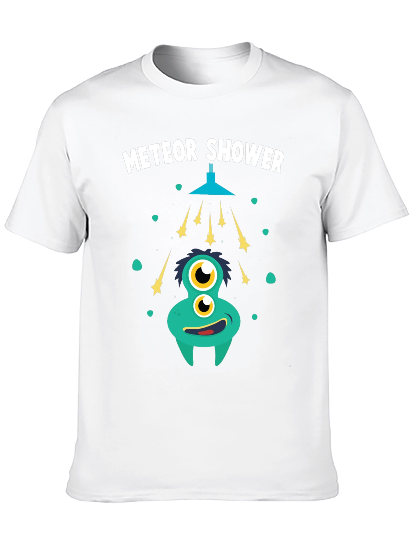 Meteor Shower T-Shirt - Funky Alien Graphic Tee