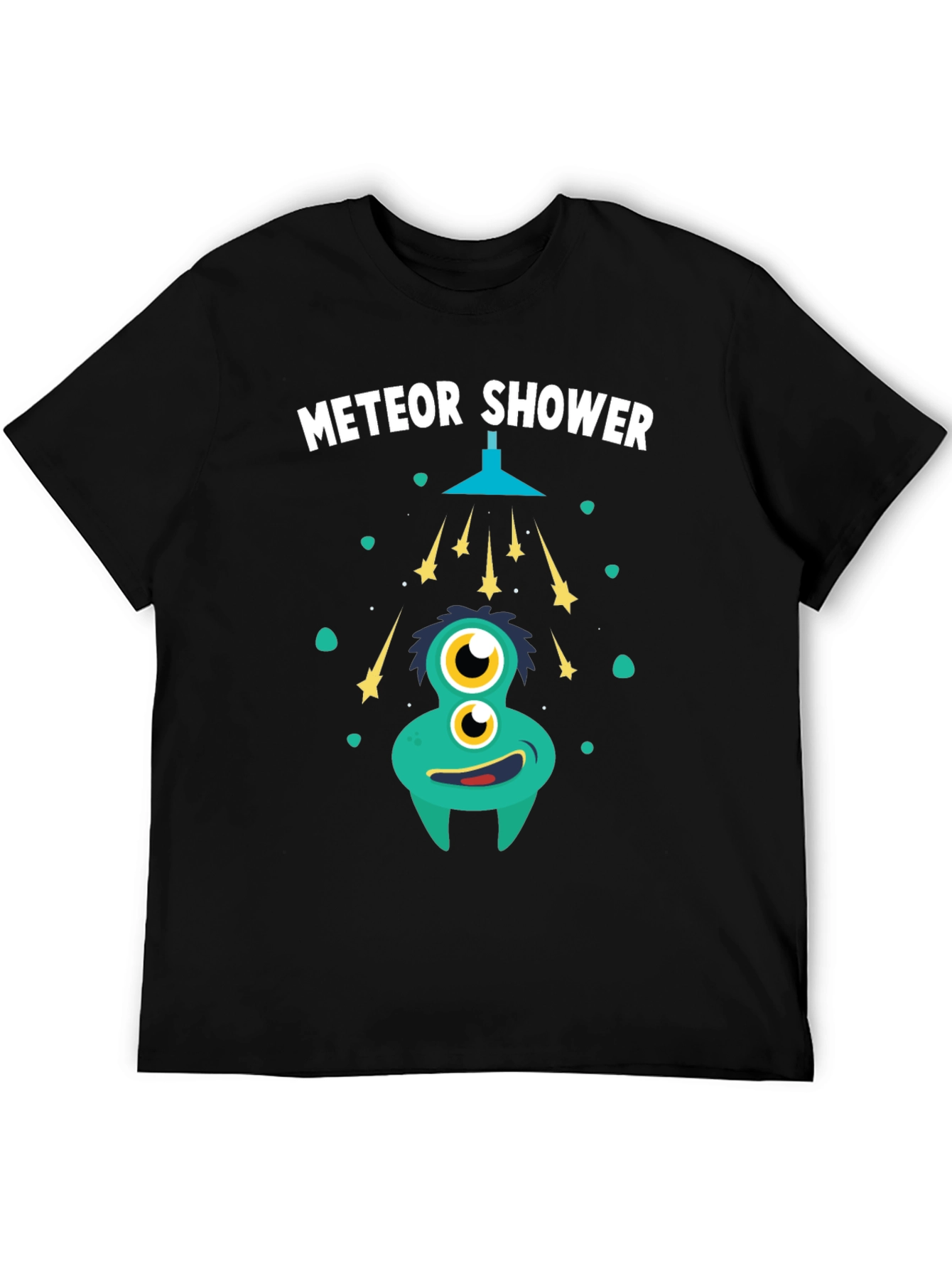 Meteor Shower T-Shirt - Funky Alien Graphic Tee