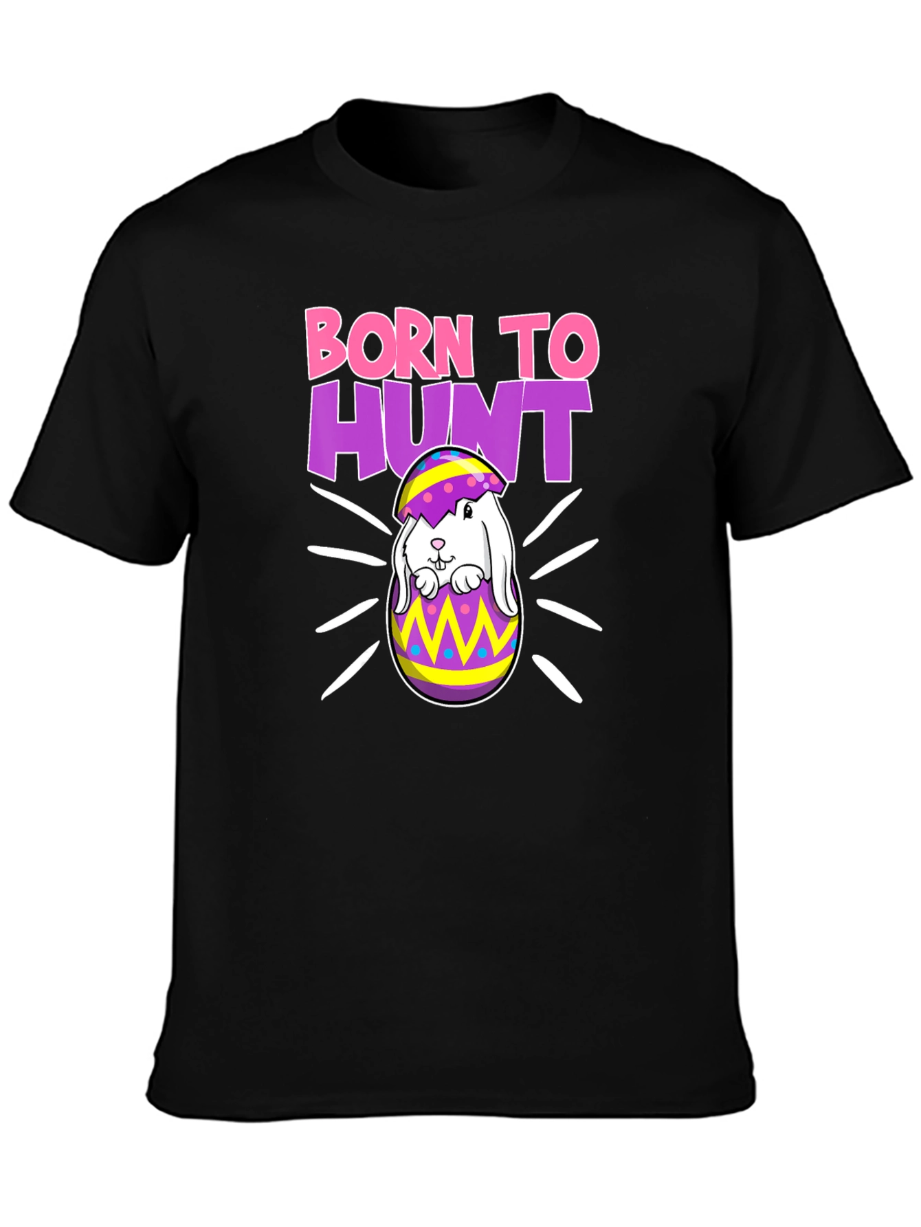 Born to Hunt Easter Bunny T-Shirt