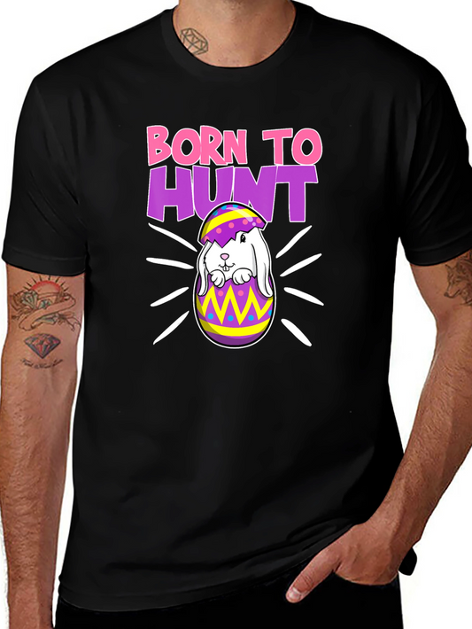 Born to Hunt Easter Bunny T-Shirt
