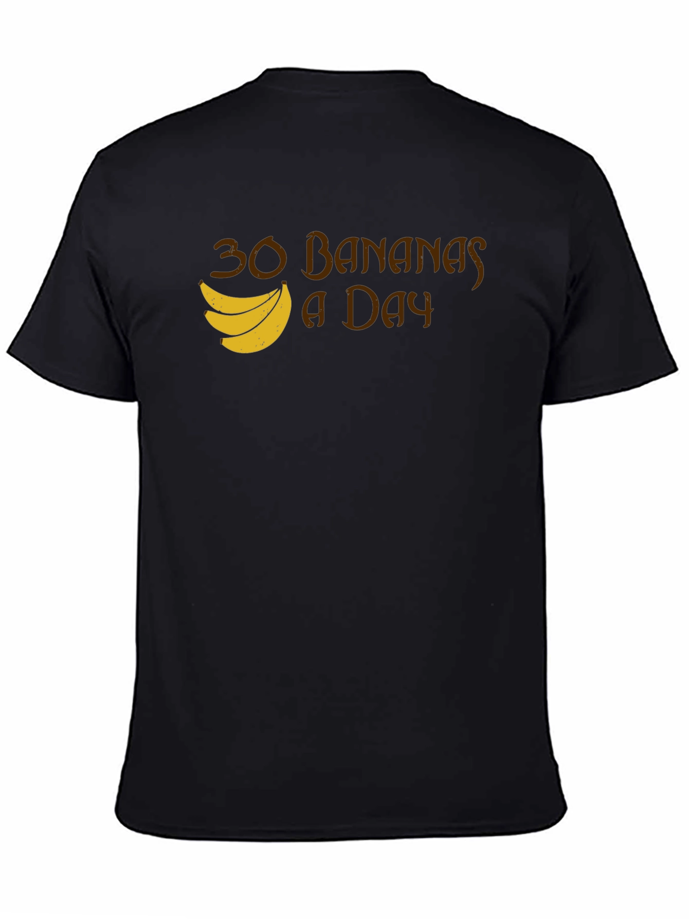 30 Bananas a Day T-Shirt - Funny Fruit Tee