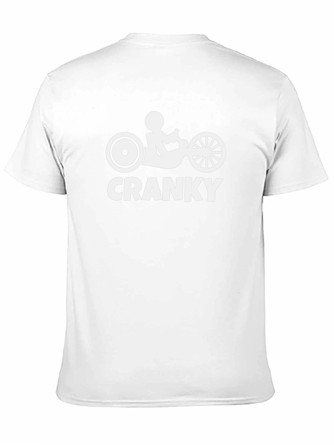 Cranky Big Wheel T-Shirt - Black Cotton Tee