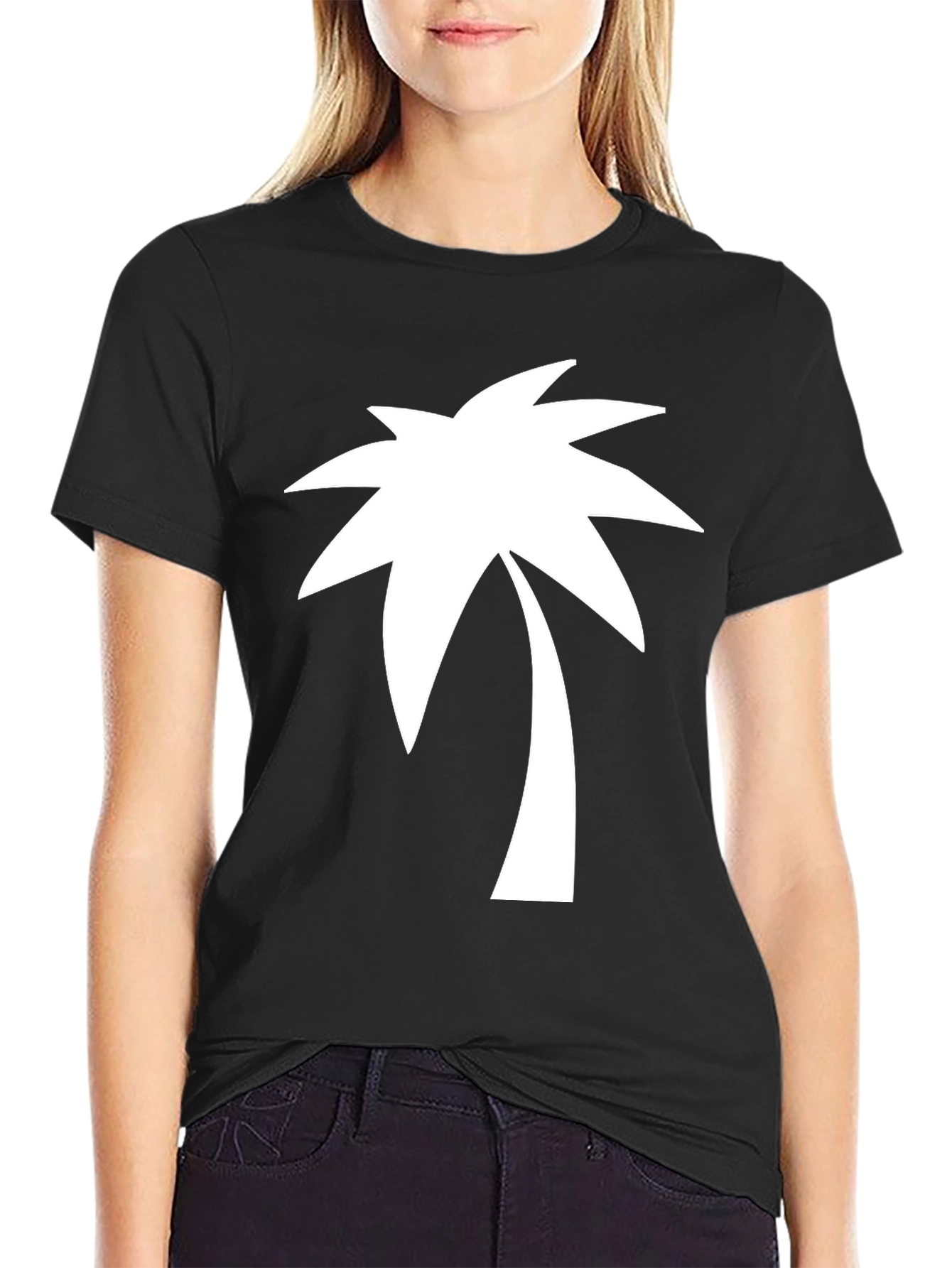 Palm Tree Graphic Tee - Tropical Vibes T-Shirt