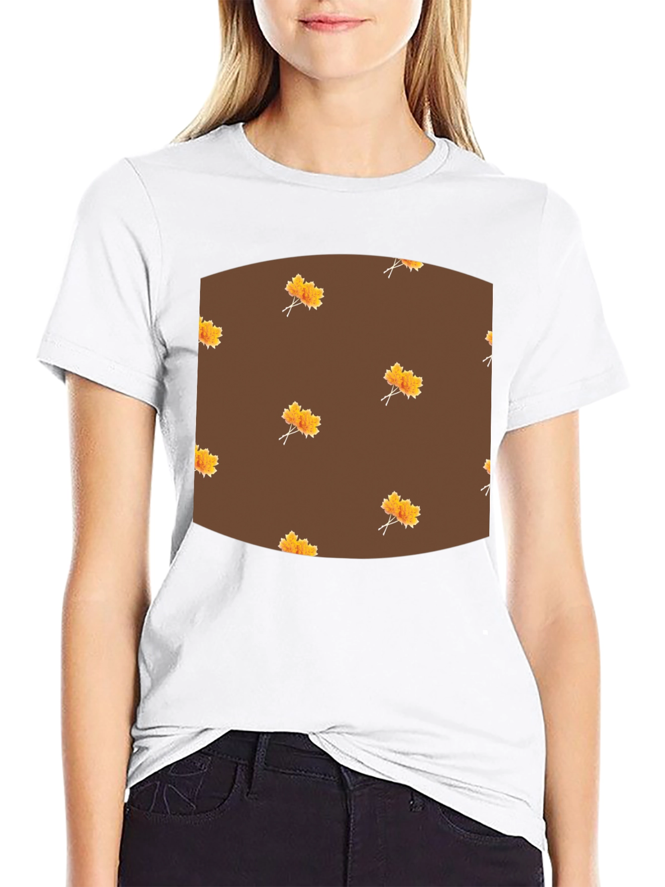Autumn Leaves T-Shirt - Stylish Casual Wear