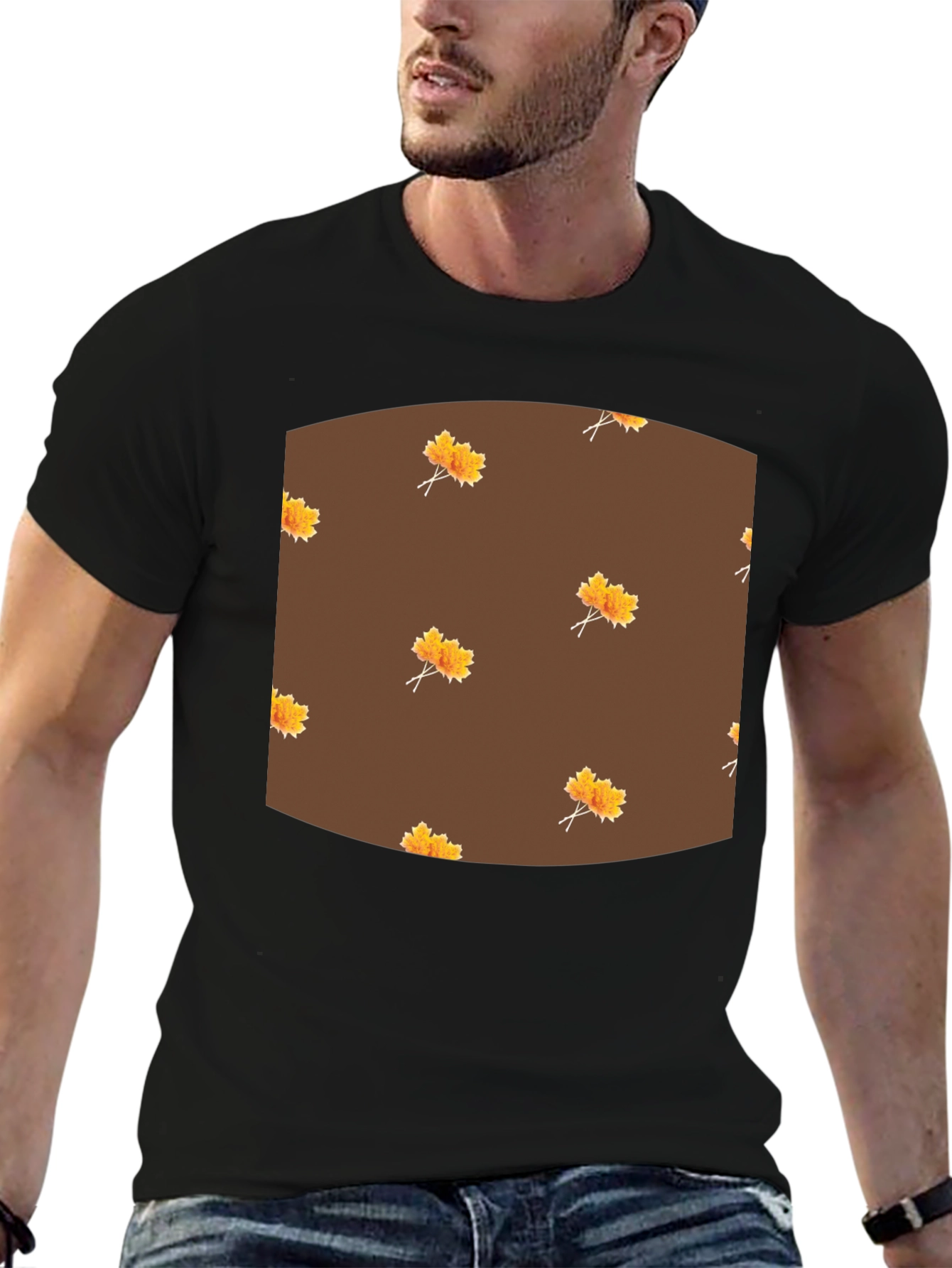 Autumn Leaves T-Shirt - Stylish Casual Wear