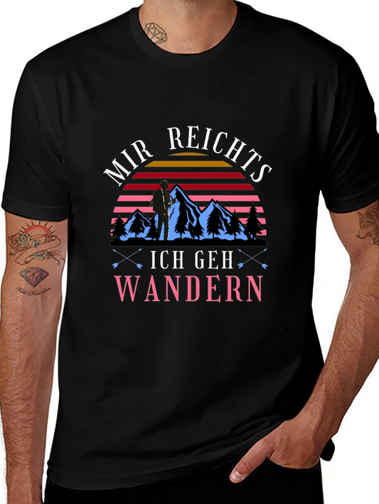 Mir Reichts Ich Geh Wandern Hiking T-Shirt