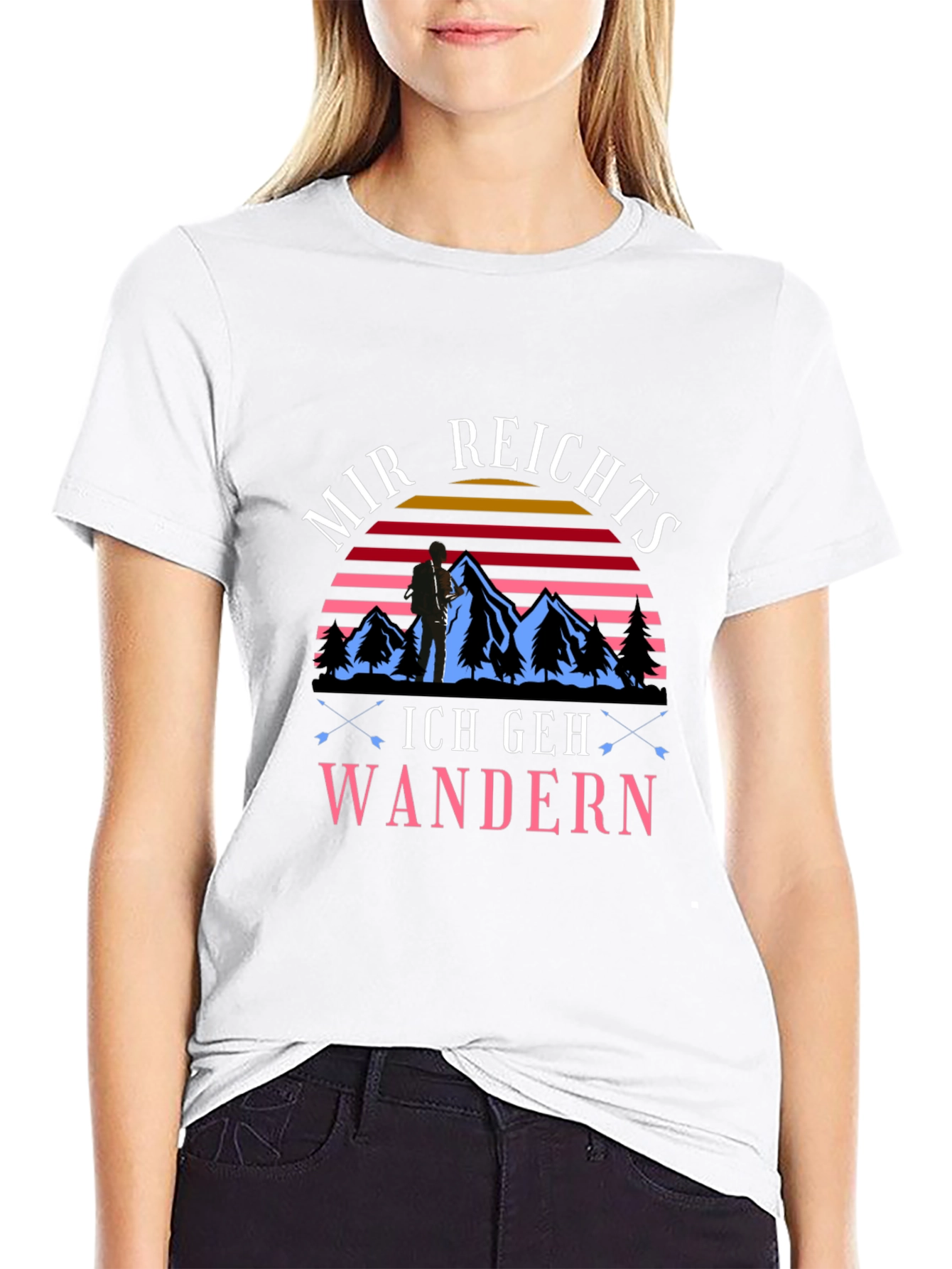 Mir Reichts Ich Geh Wandern Hiking T-Shirt