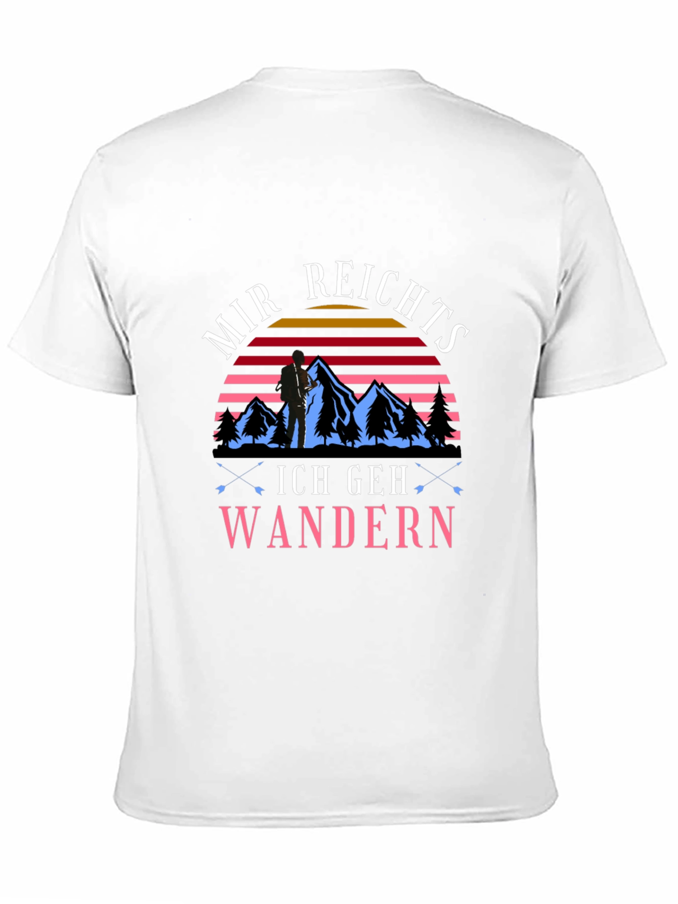 Mir Reichts Ich Geh Wandern Hiking T-Shirt