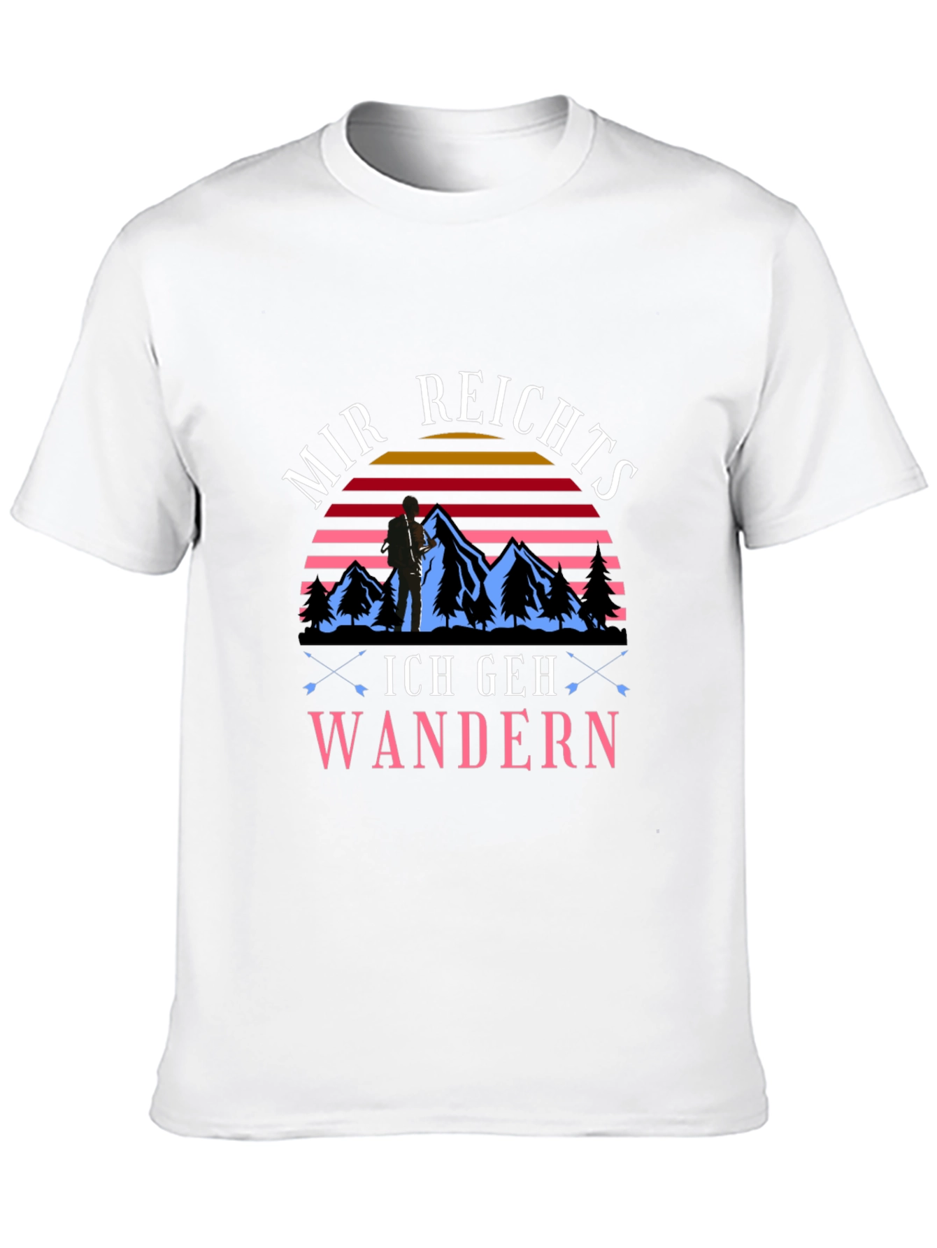 Mir Reichts Ich Geh Wandern Hiking T-Shirt
