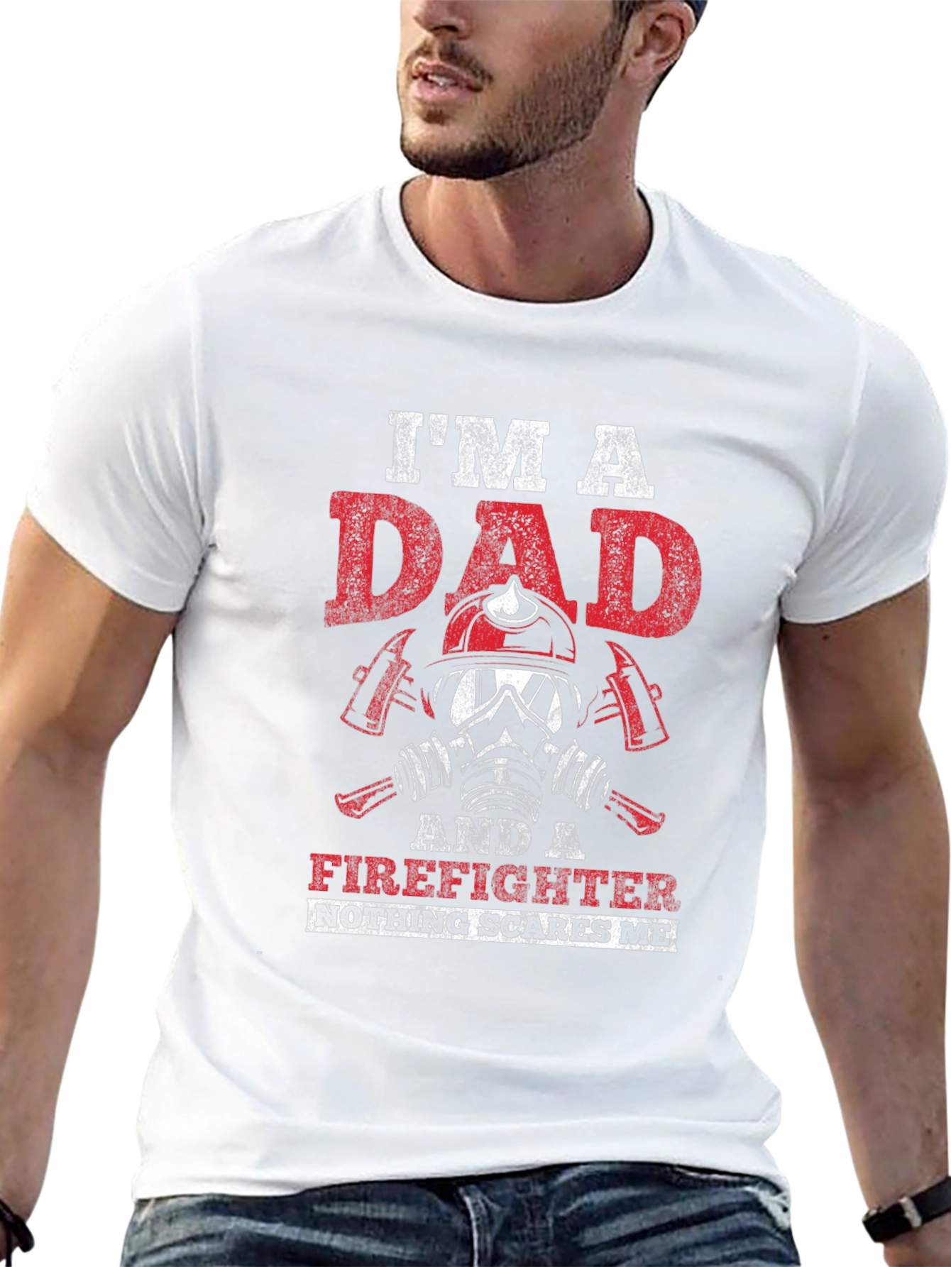 Im A Dad Firefighter T-Shirt