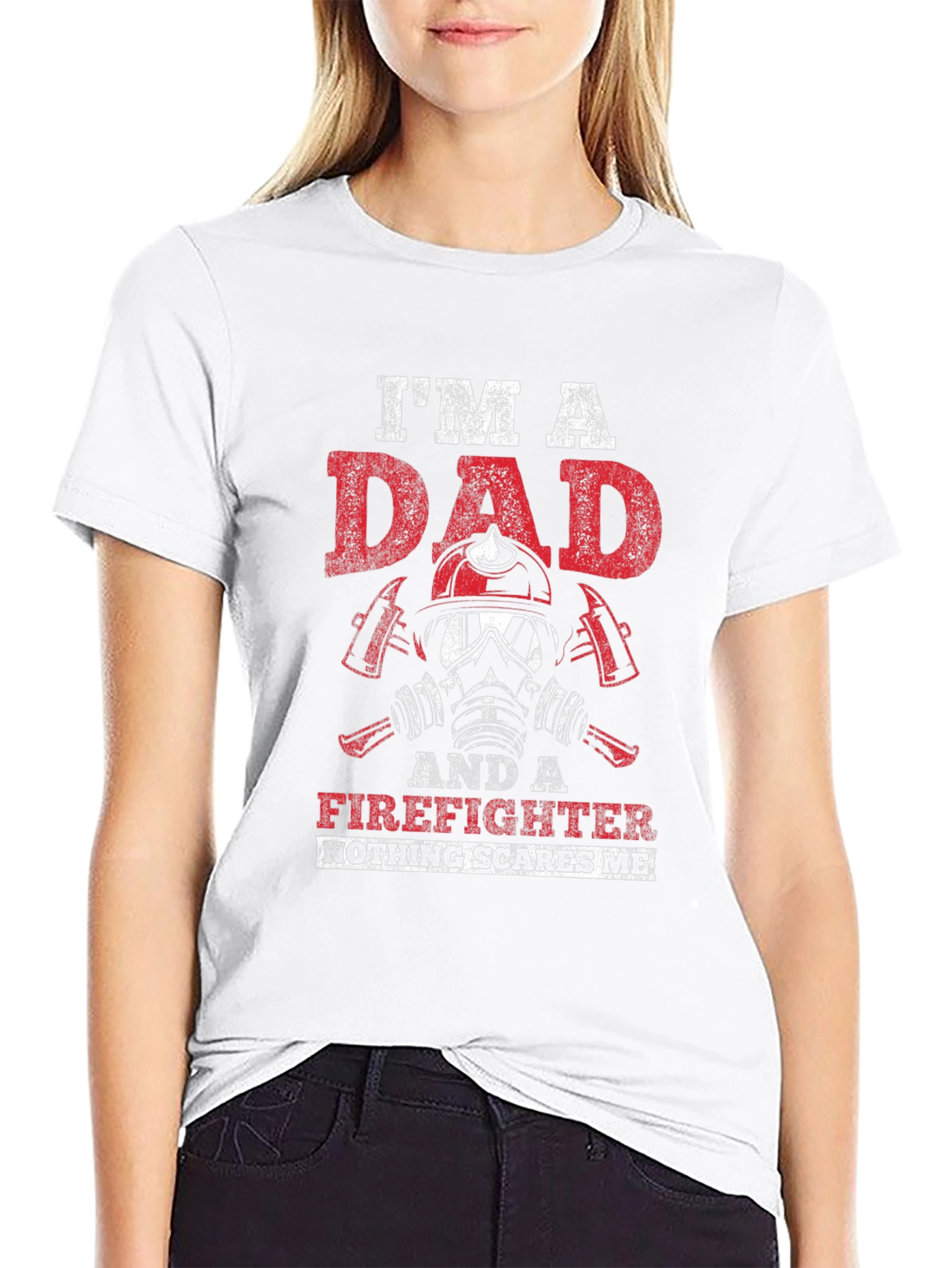 Im A Dad Firefighter T-Shirt