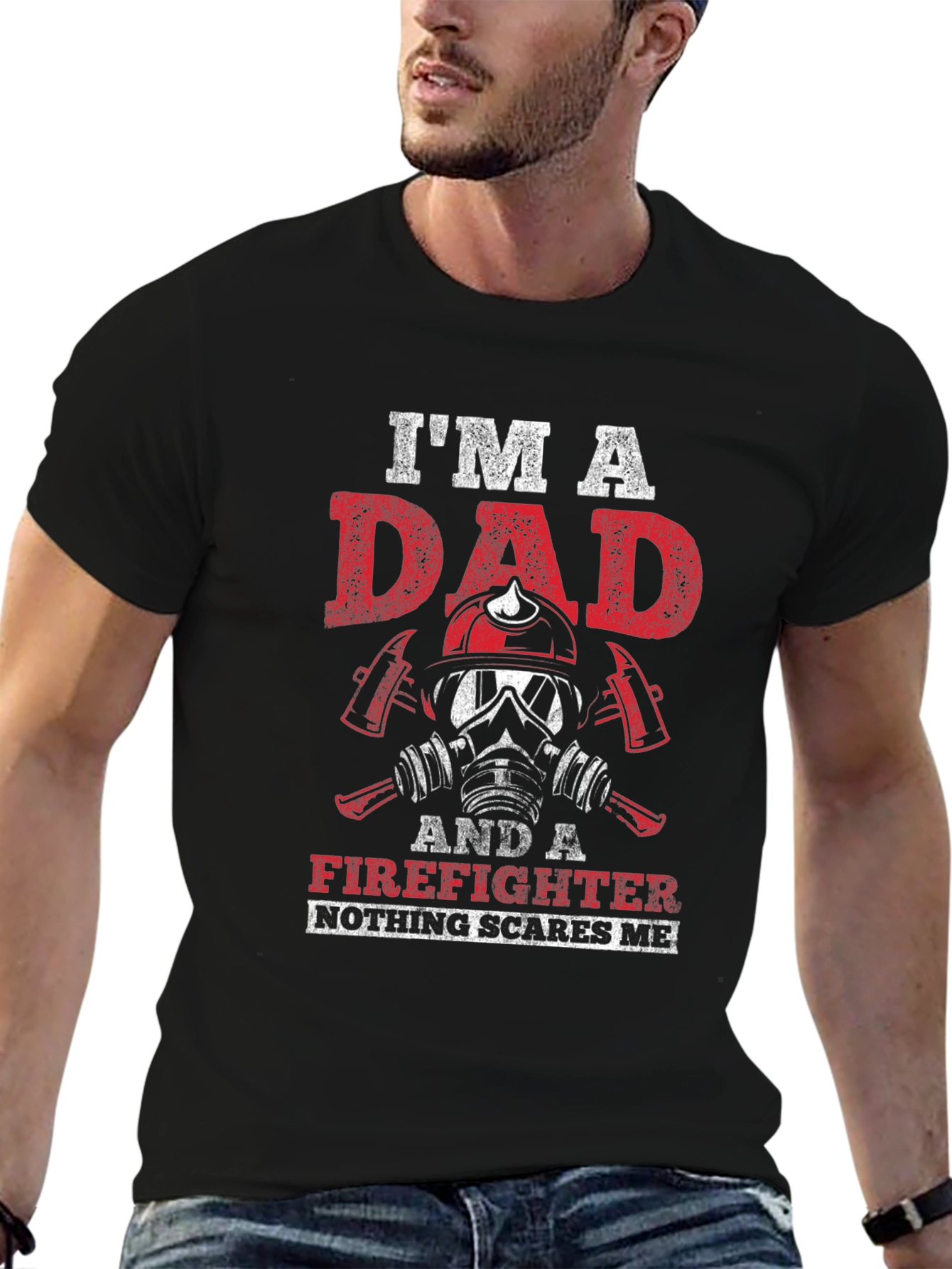 Im A Dad Firefighter T-Shirt