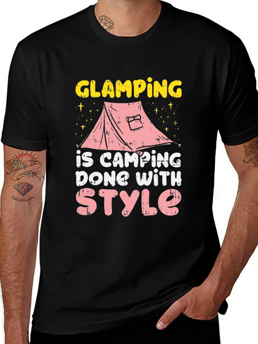 Glamping Style Tee - Camping Done Right