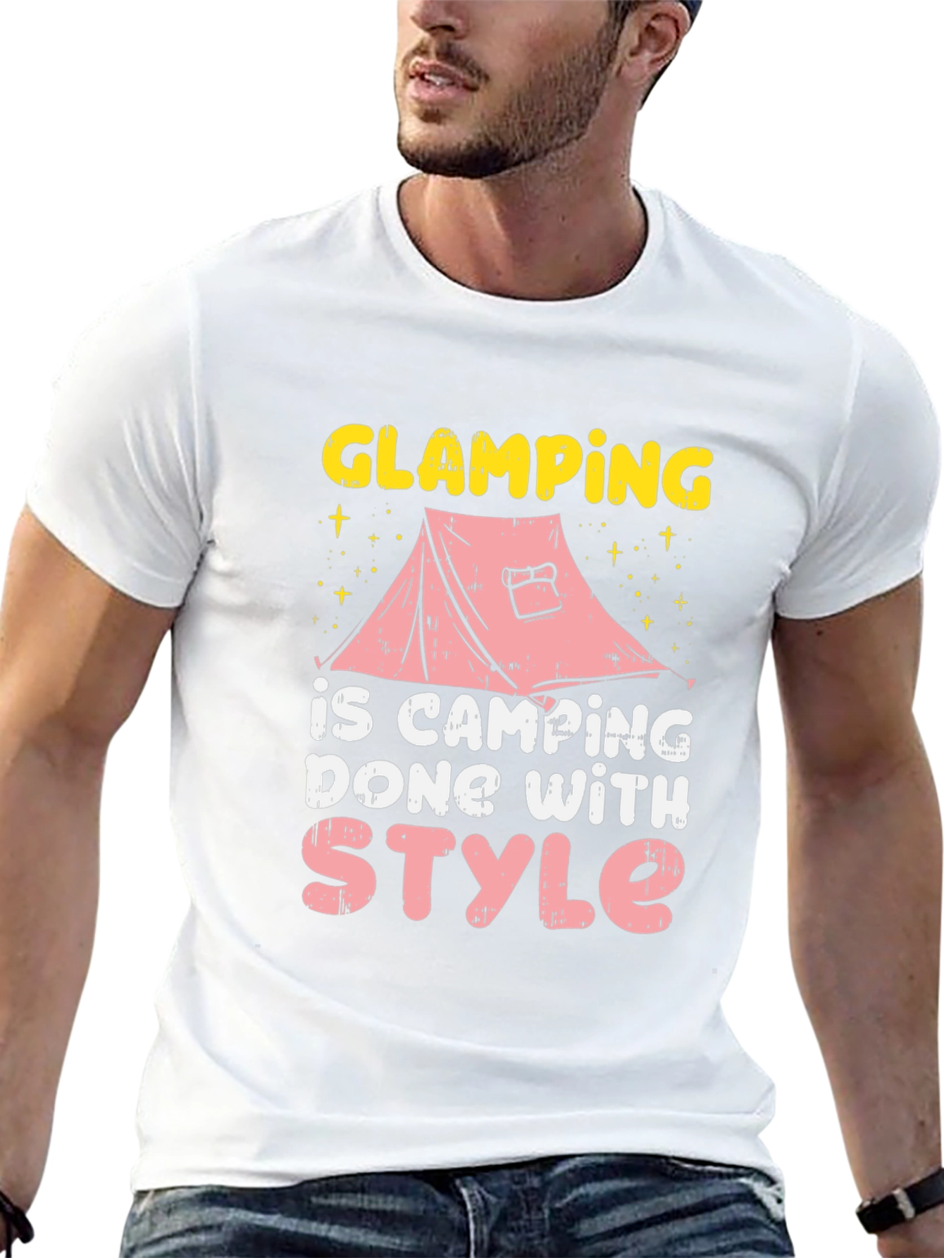 Glamping Style Tee - Camping Done Right
