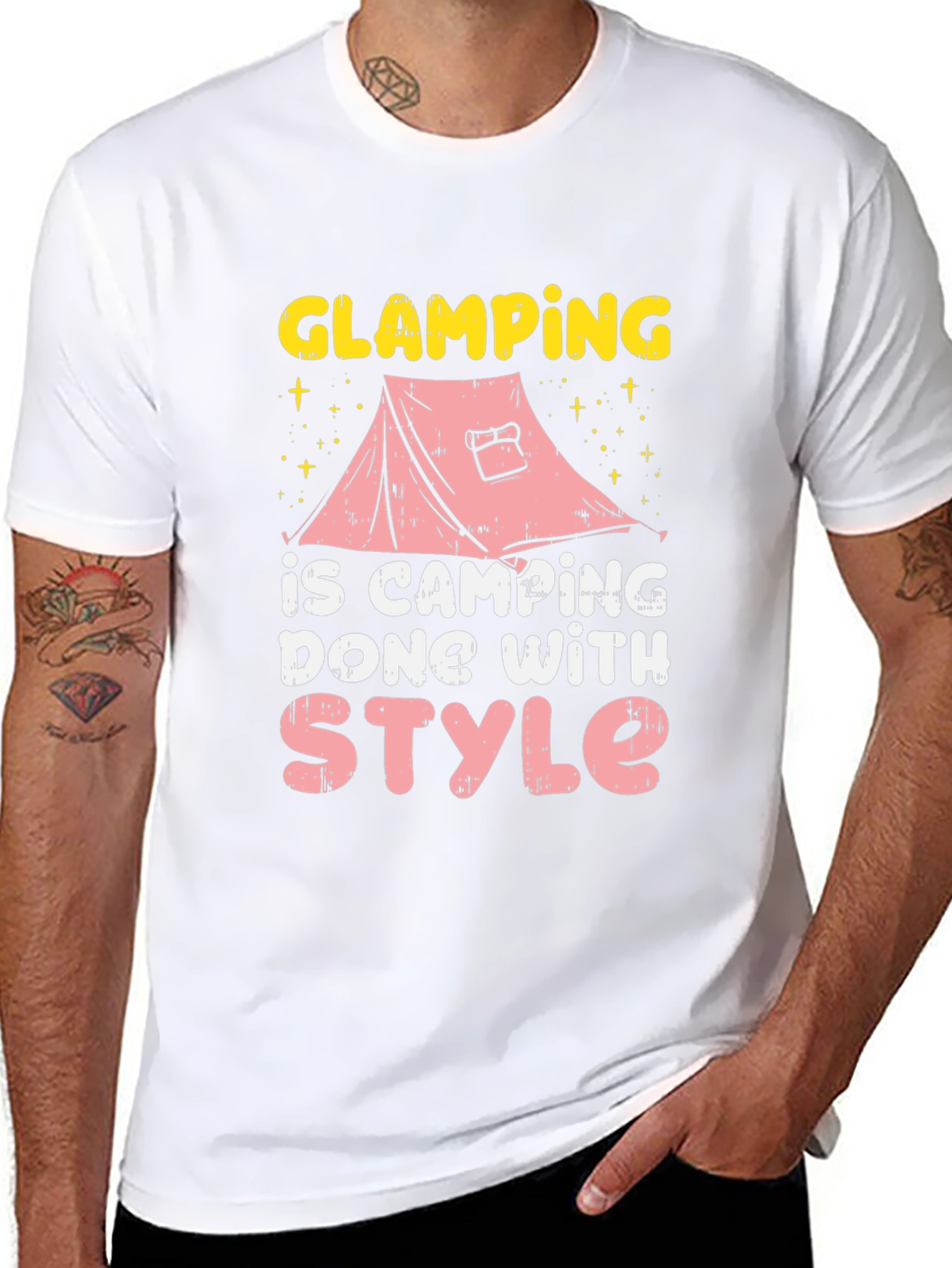 Glamping Style Tee - Camping Done Right