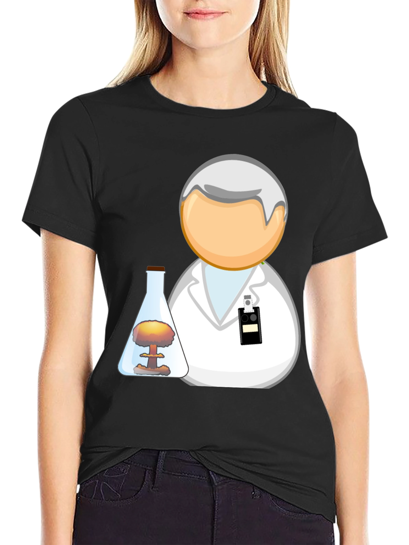 Mad Scientist T-Shirt - Atomic Explosion Tee