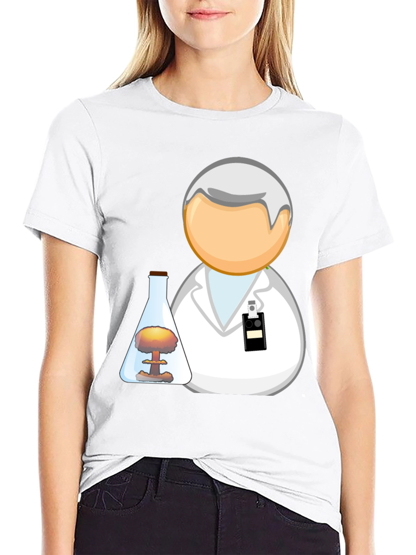 Mad Scientist T-Shirt - Atomic Explosion Tee