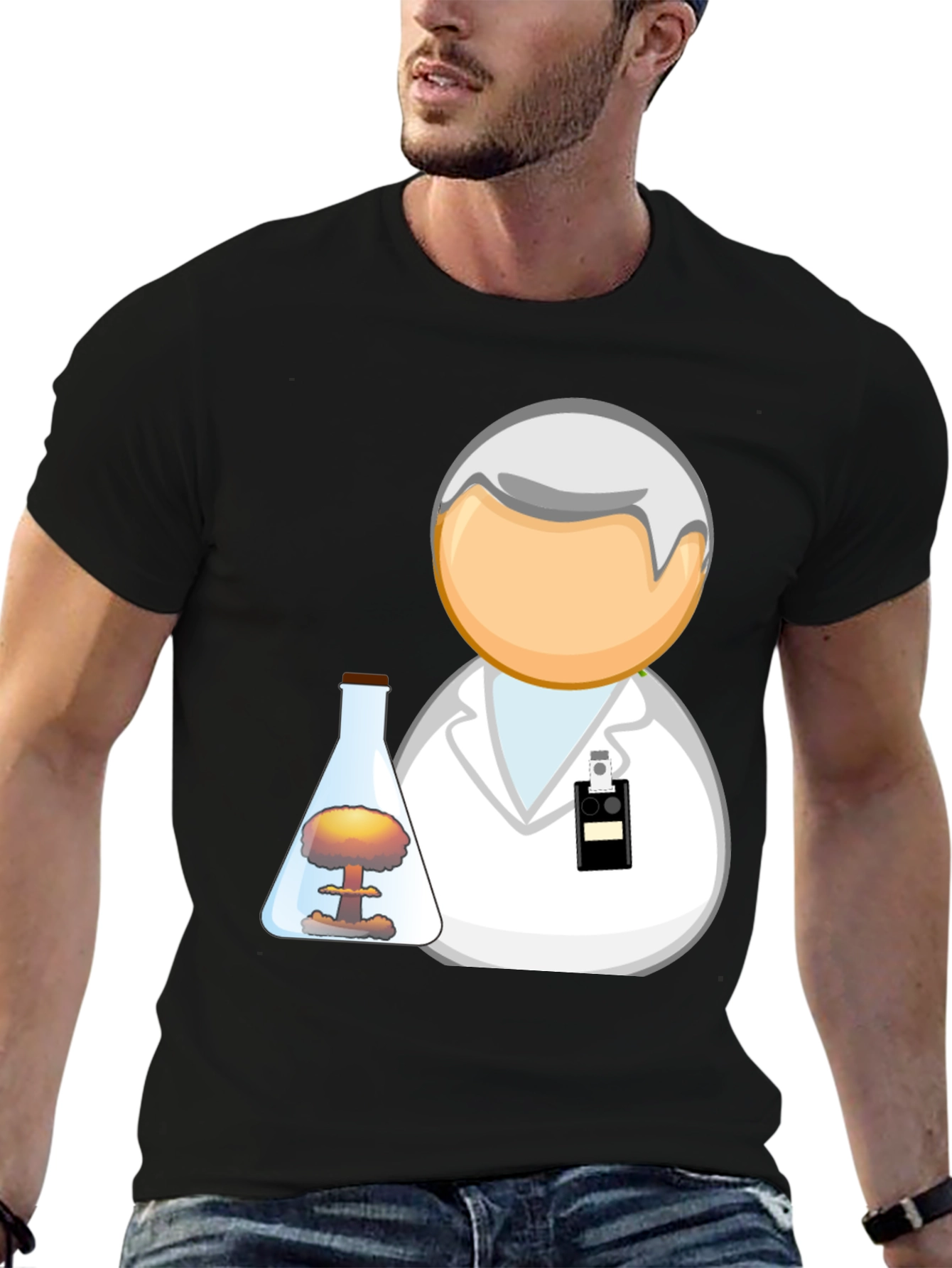 Mad Scientist T-Shirt - Atomic Explosion Tee
