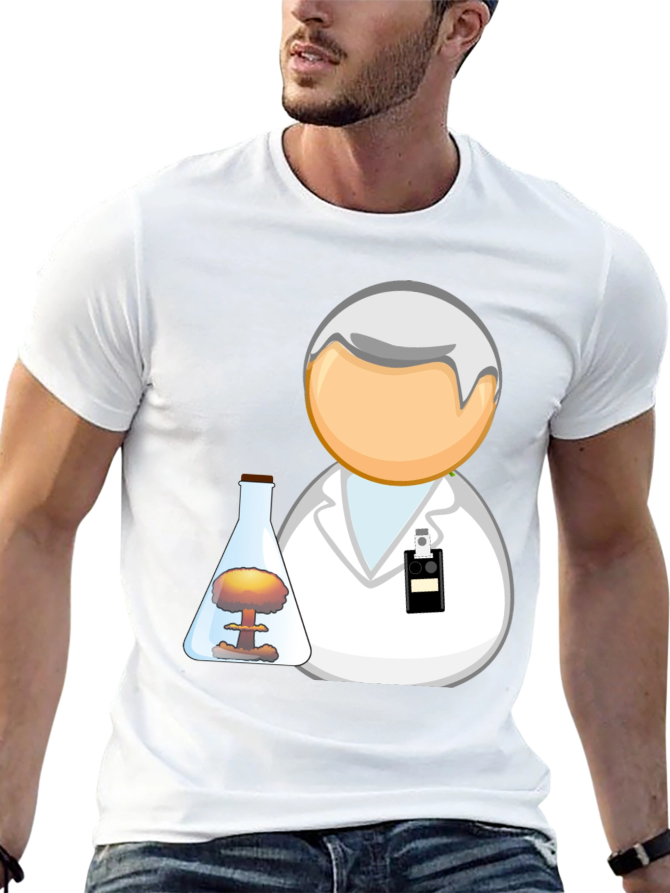 Mad Scientist T-Shirt - Atomic Explosion Tee