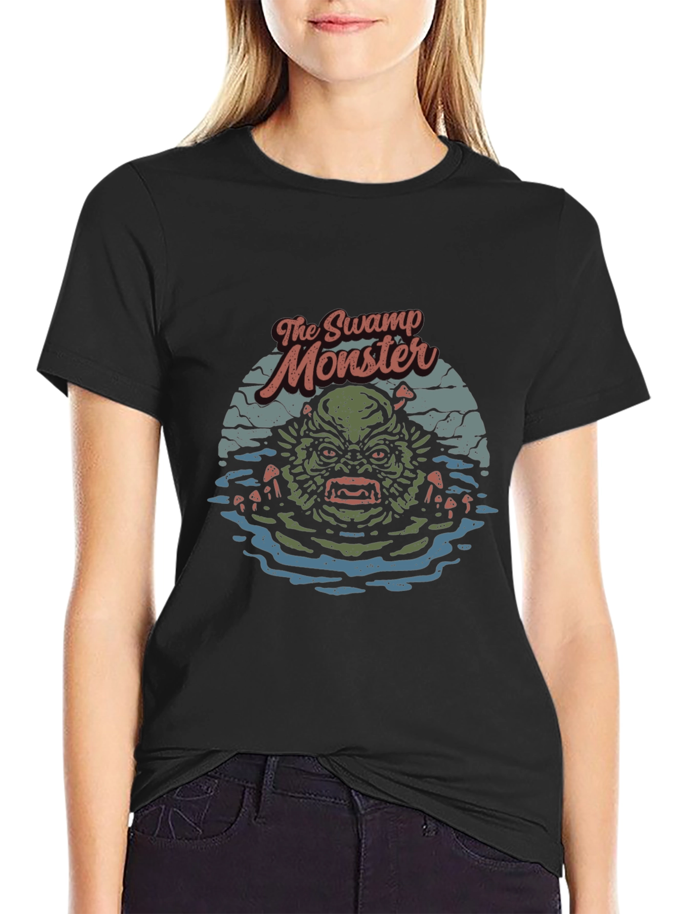Swamp Monster Graphic Tee - Creature Feature