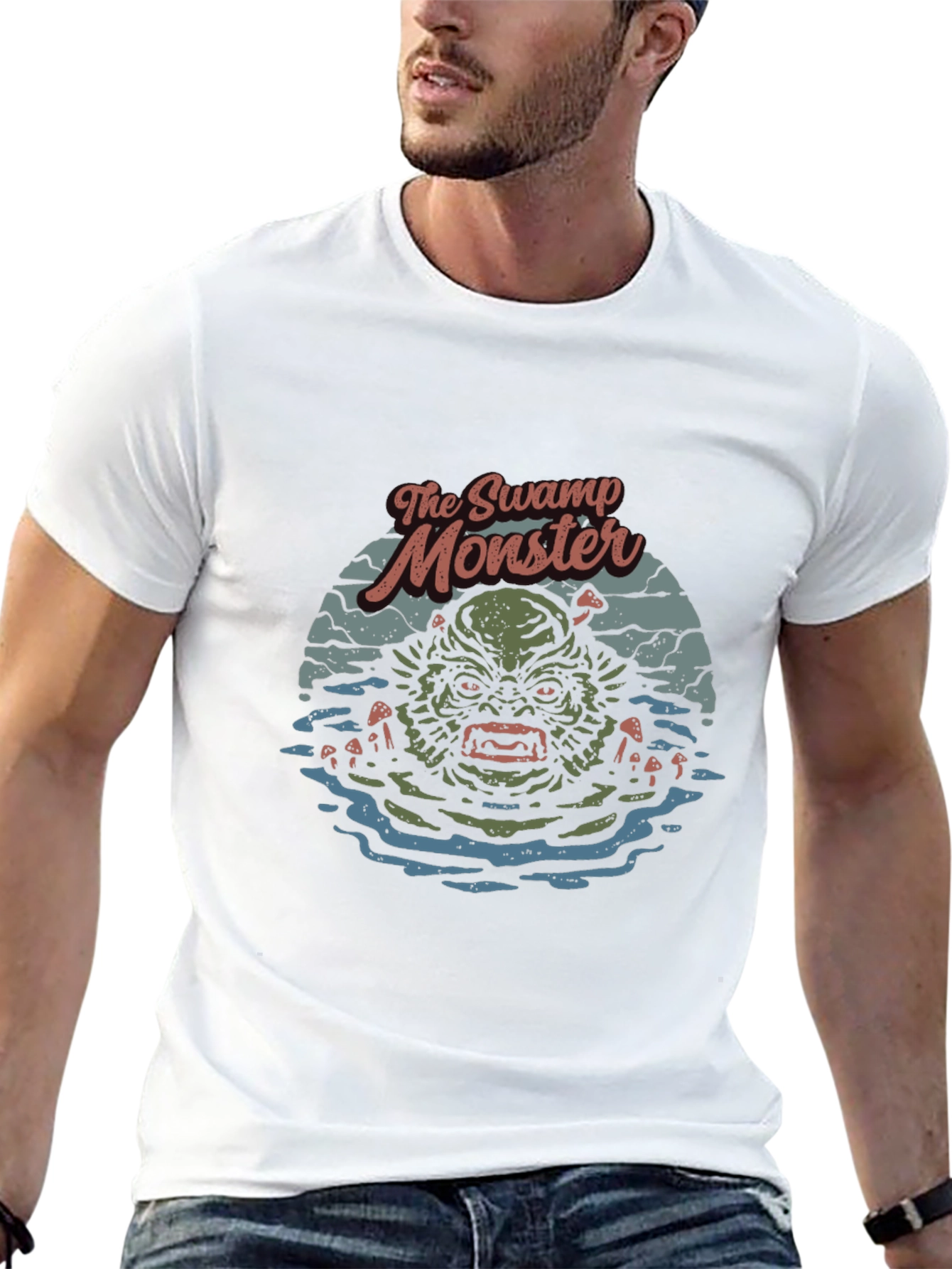 Swamp Monster Graphic Tee - Creature Feature
