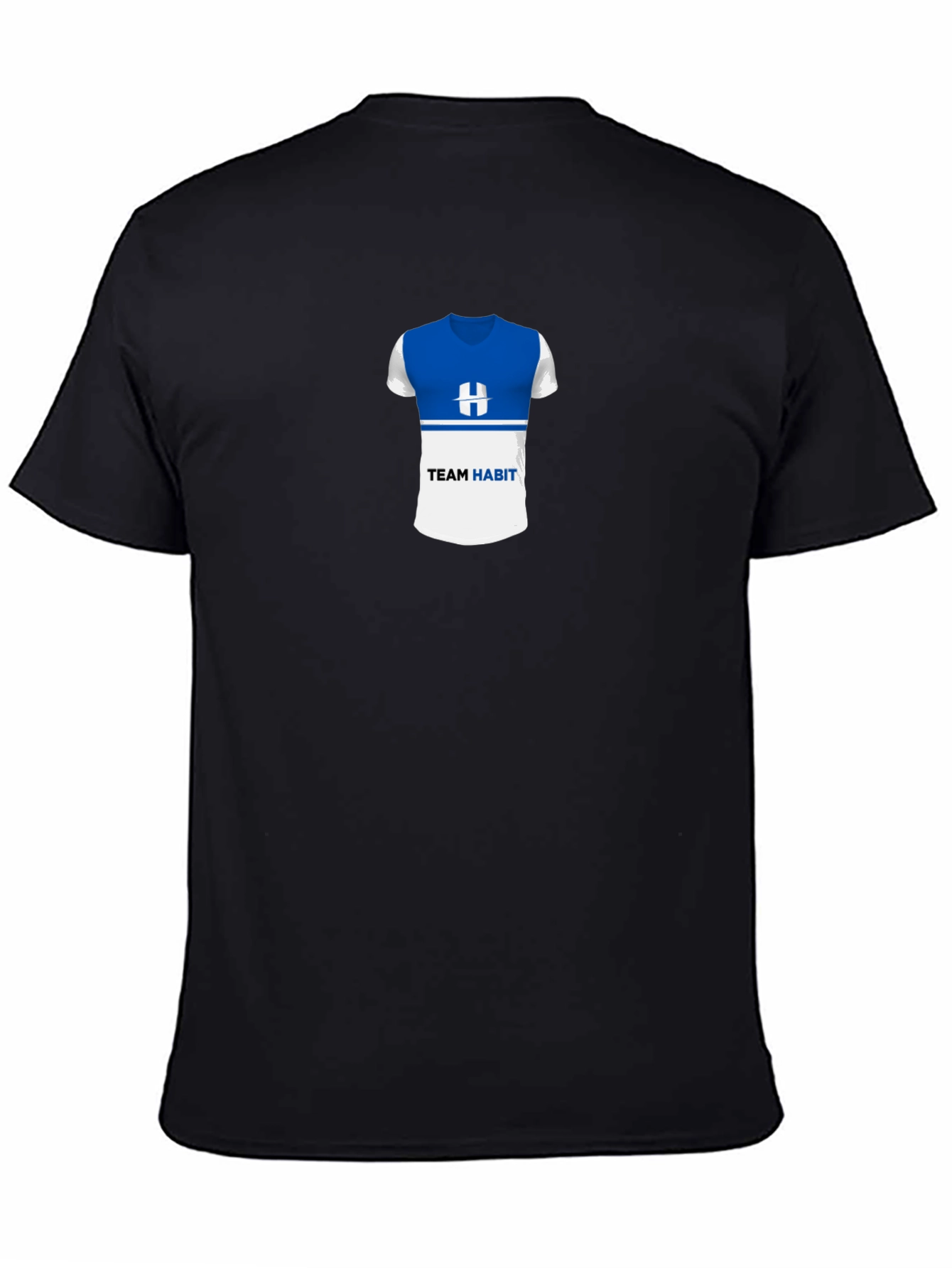 Team Habit Black T-Shirt - Stylish & Comfortable