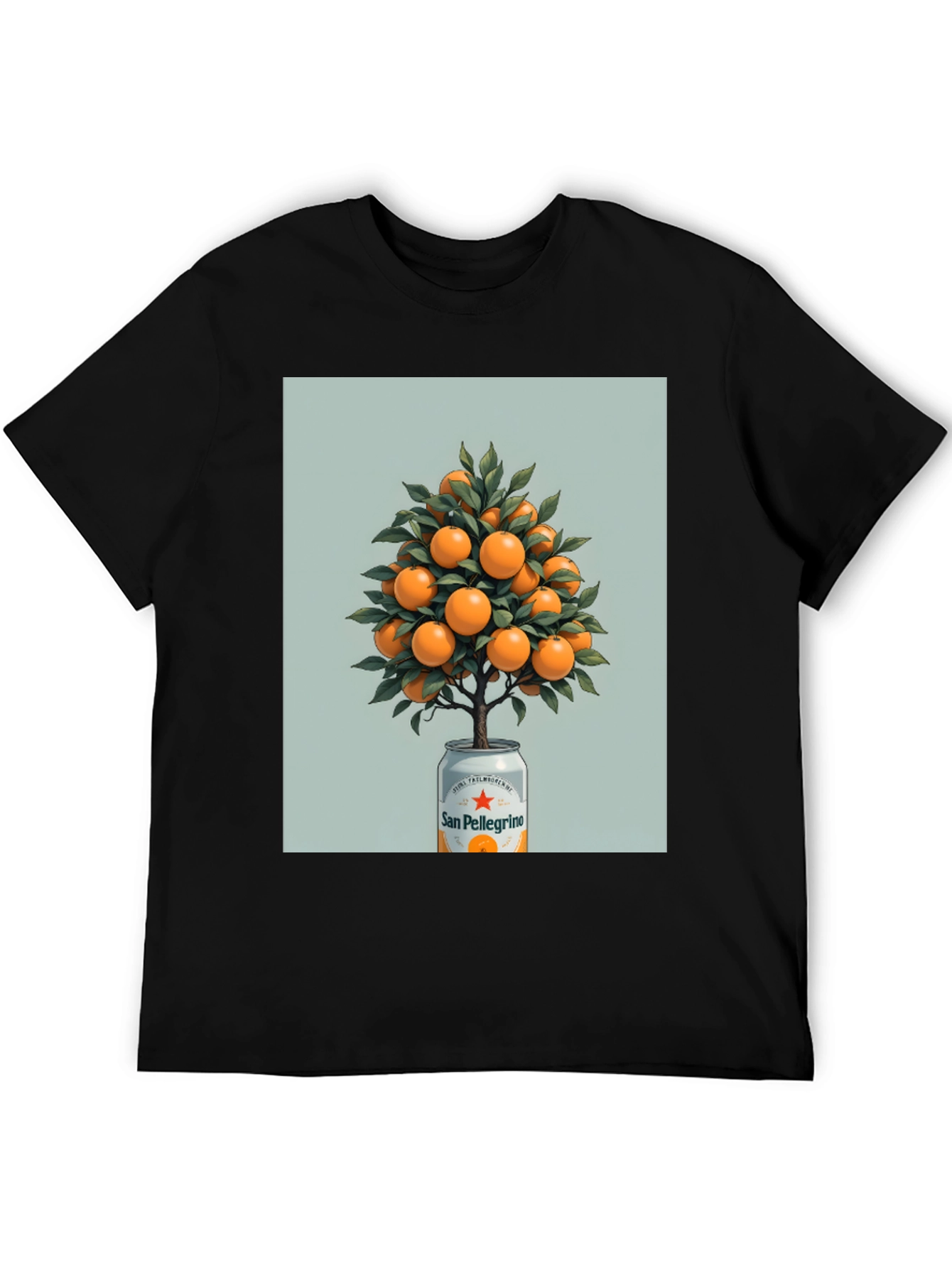 San Pellegrino Orange Tree Graphic Tee
