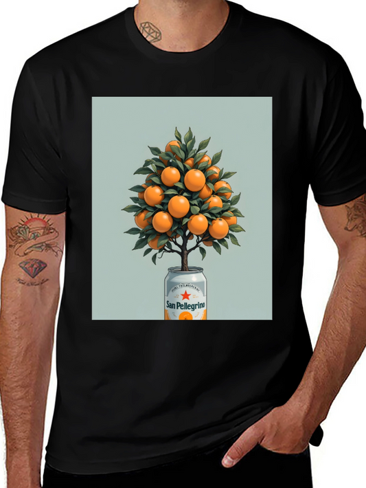 San Pellegrino Orange Tree Graphic Tee