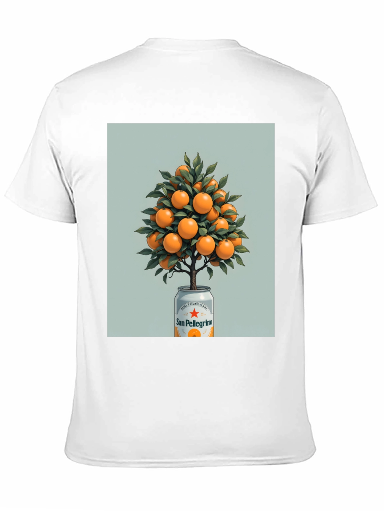 San Pellegrino Orange Tree Graphic Tee