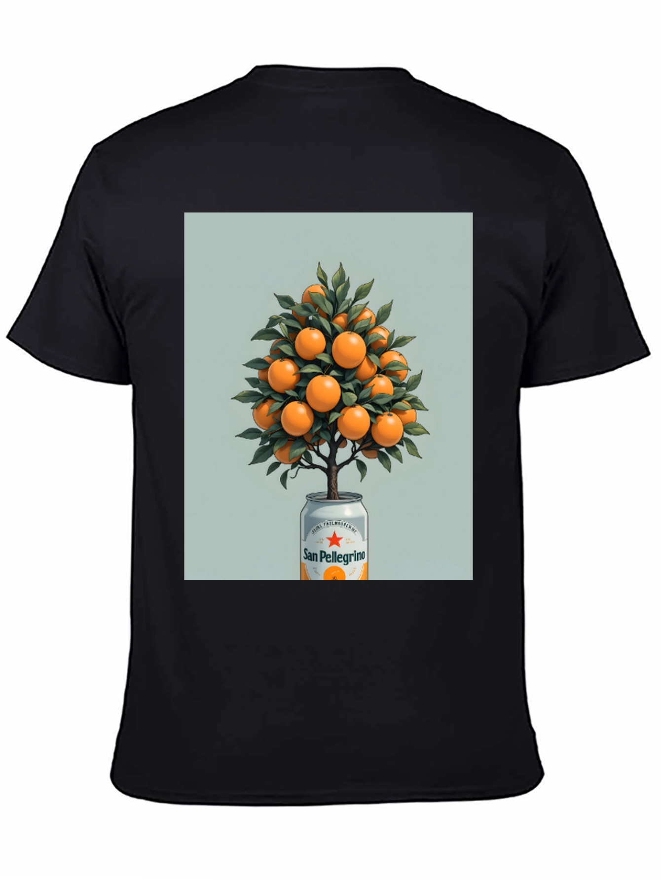 San Pellegrino Orange Tree Graphic Tee