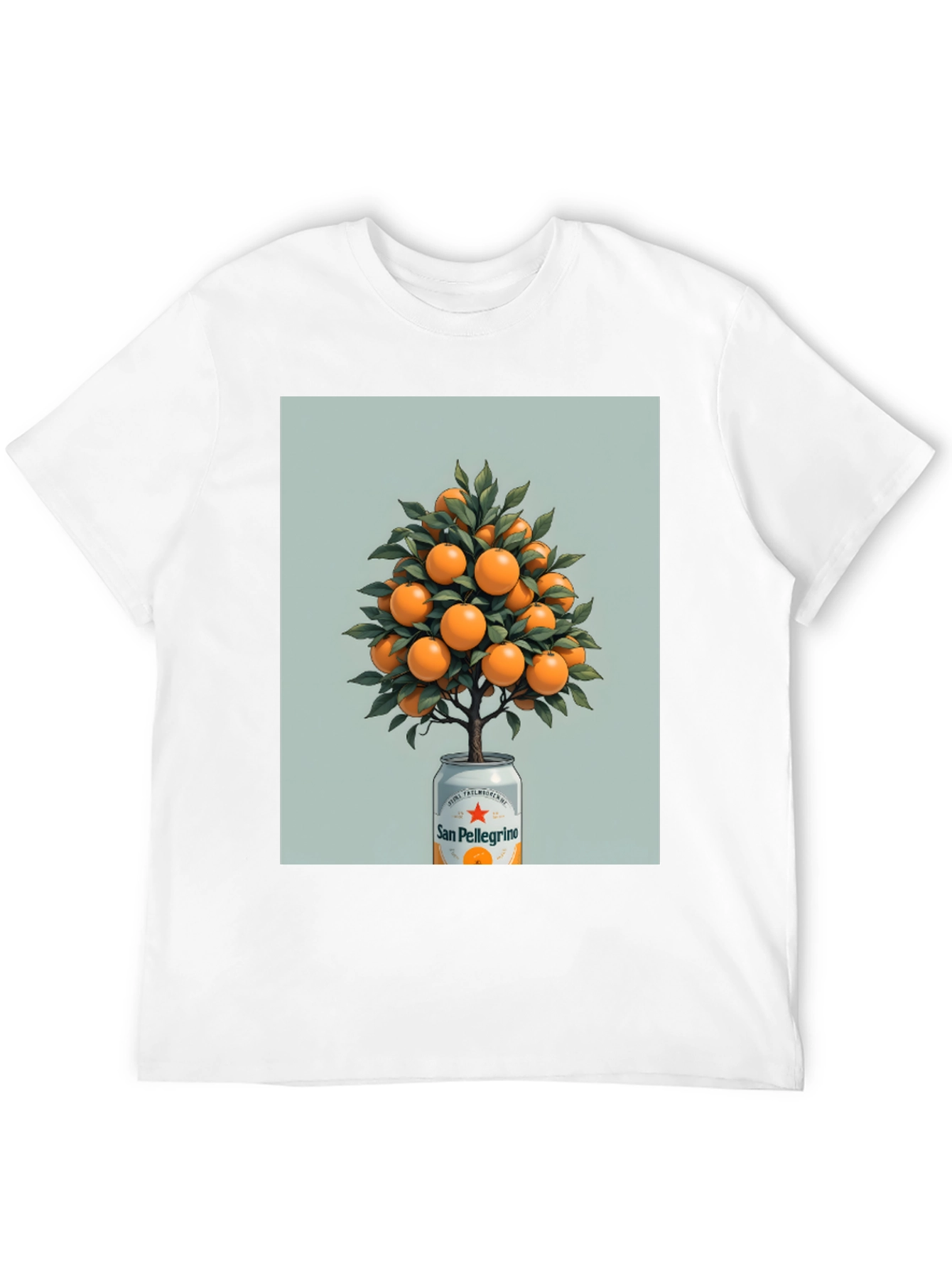 San Pellegrino Orange Tree Graphic Tee