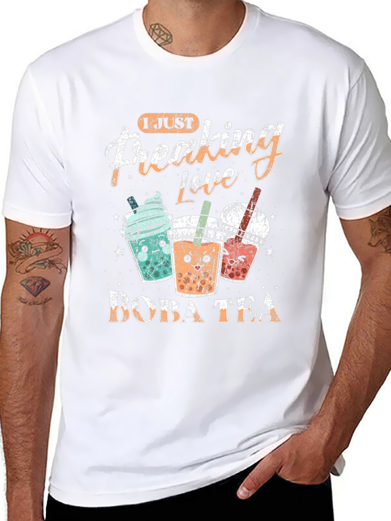 I Just Freaking Love Boba Tea T-Shirt