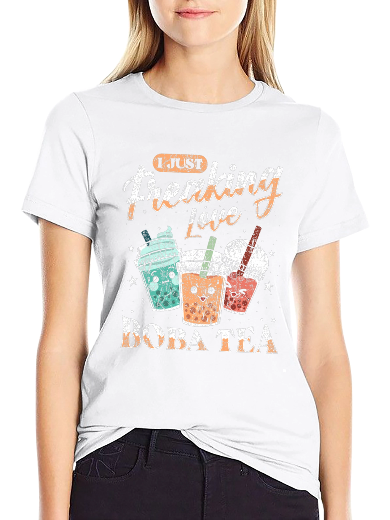 I Just Freaking Love Boba Tea T-Shirt