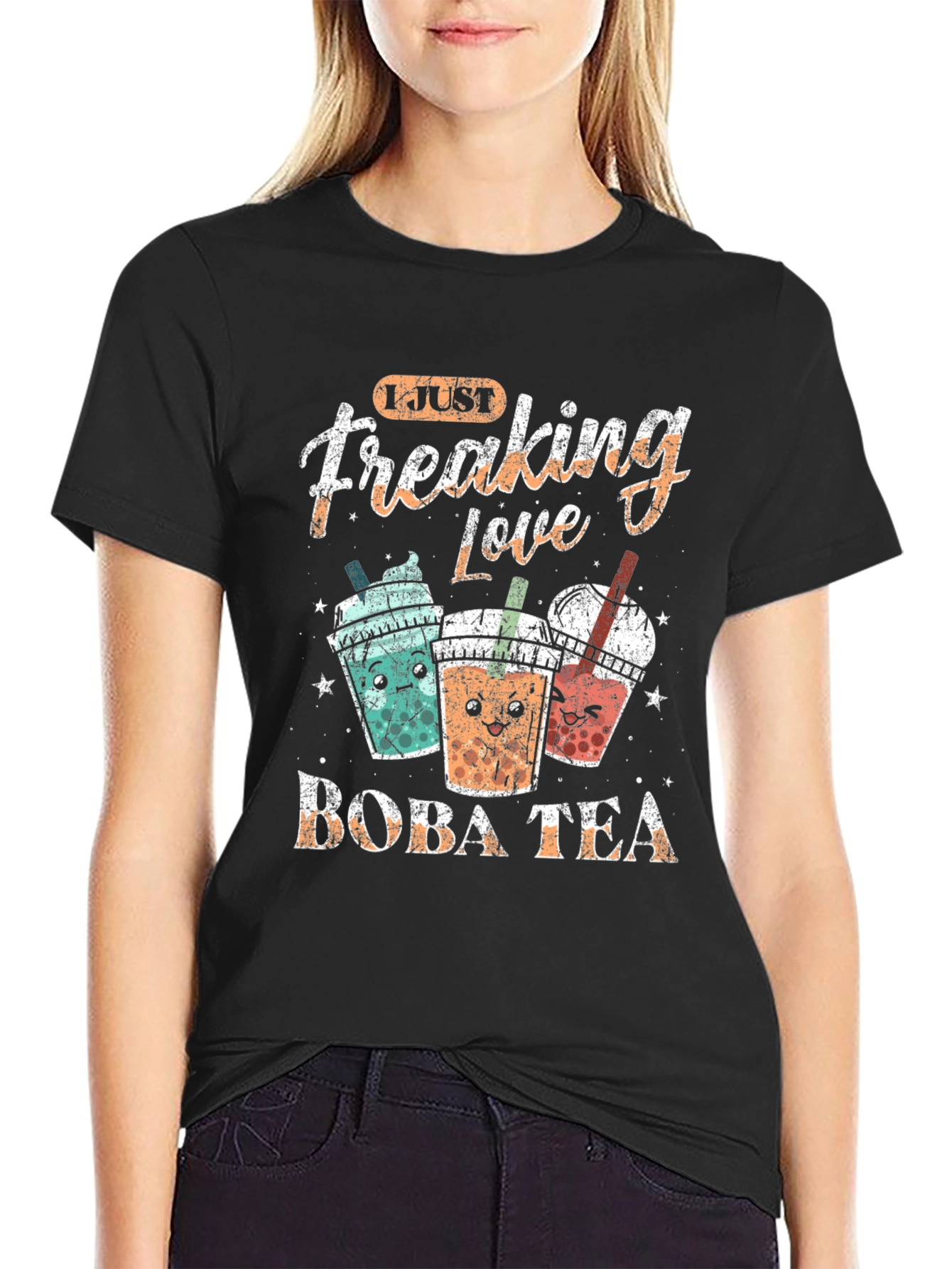I Just Freaking Love Boba Tea T-Shirt
