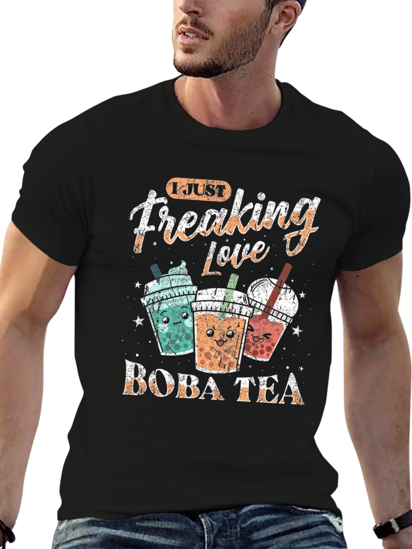 I Just Freaking Love Boba Tea T-Shirt