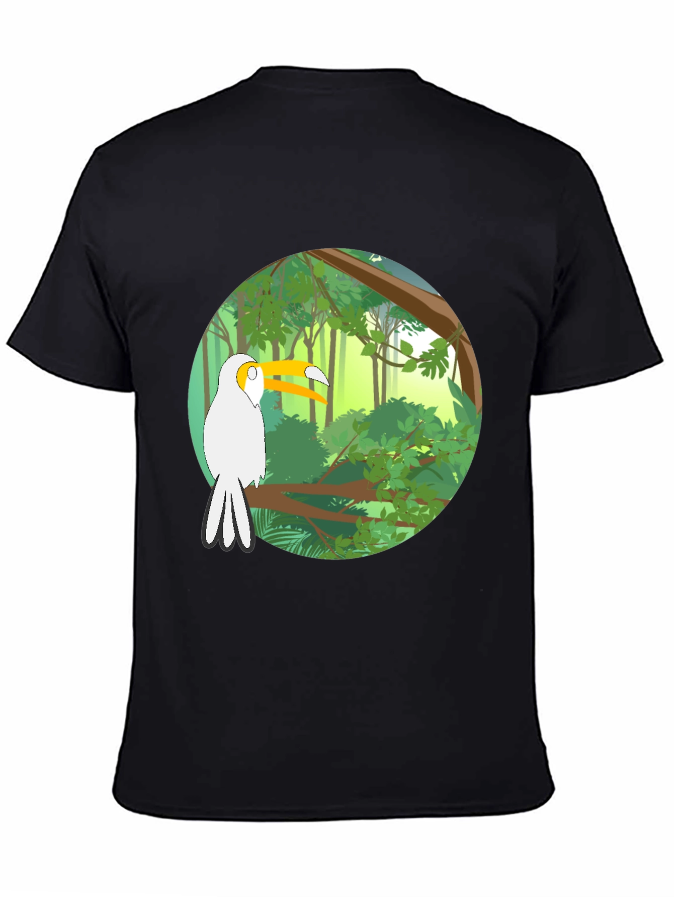 Jungle Toucan T-Shirt - Nature Inspired Tee