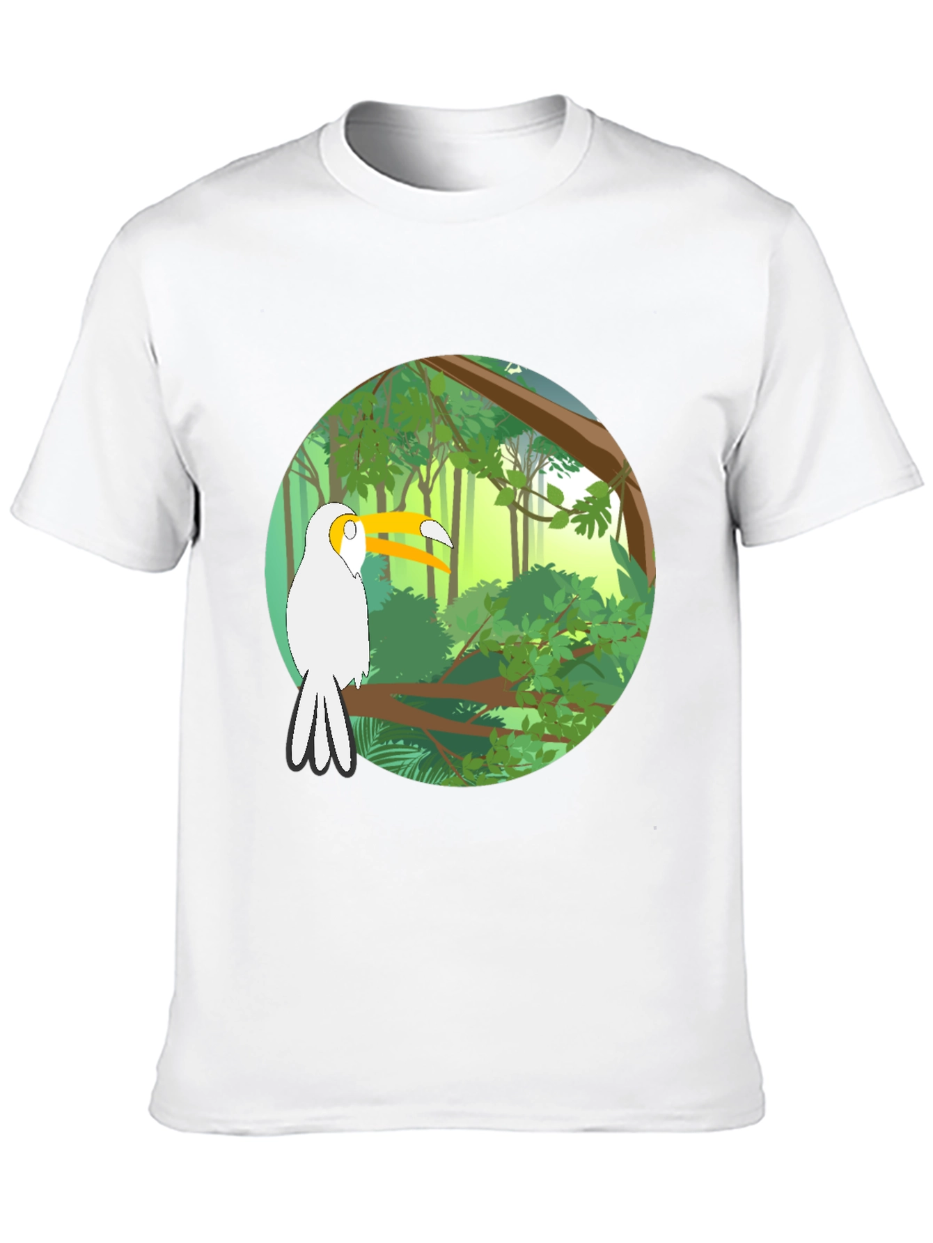 Jungle Toucan T-Shirt - Nature Inspired Tee