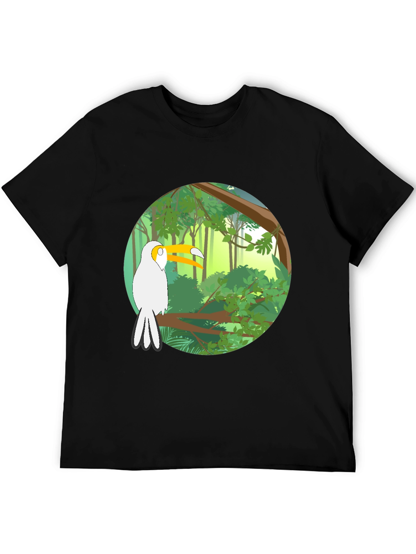 Jungle Toucan T-Shirt - Nature Inspired Tee
