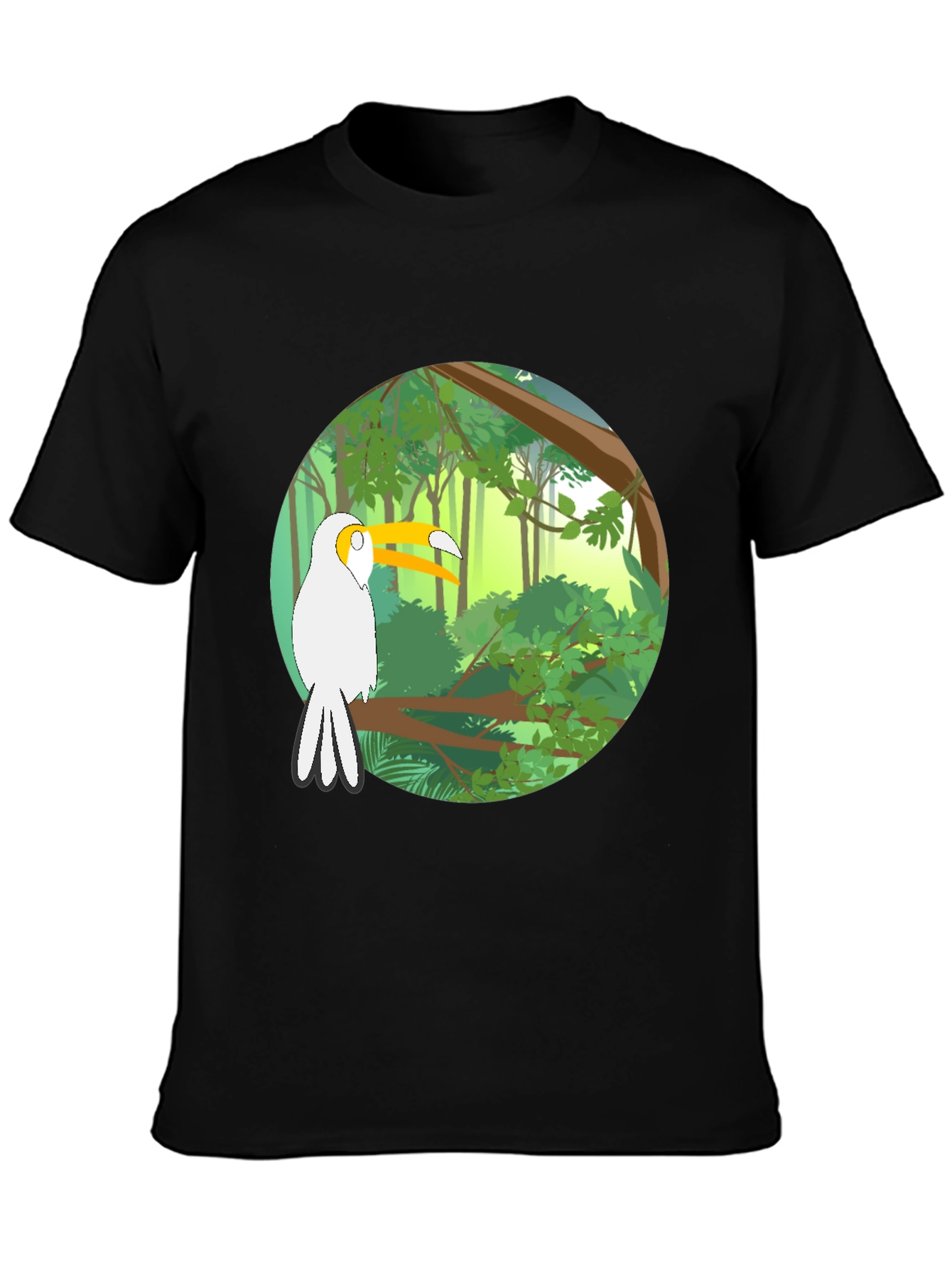 Jungle Toucan T-Shirt - Nature Inspired Tee