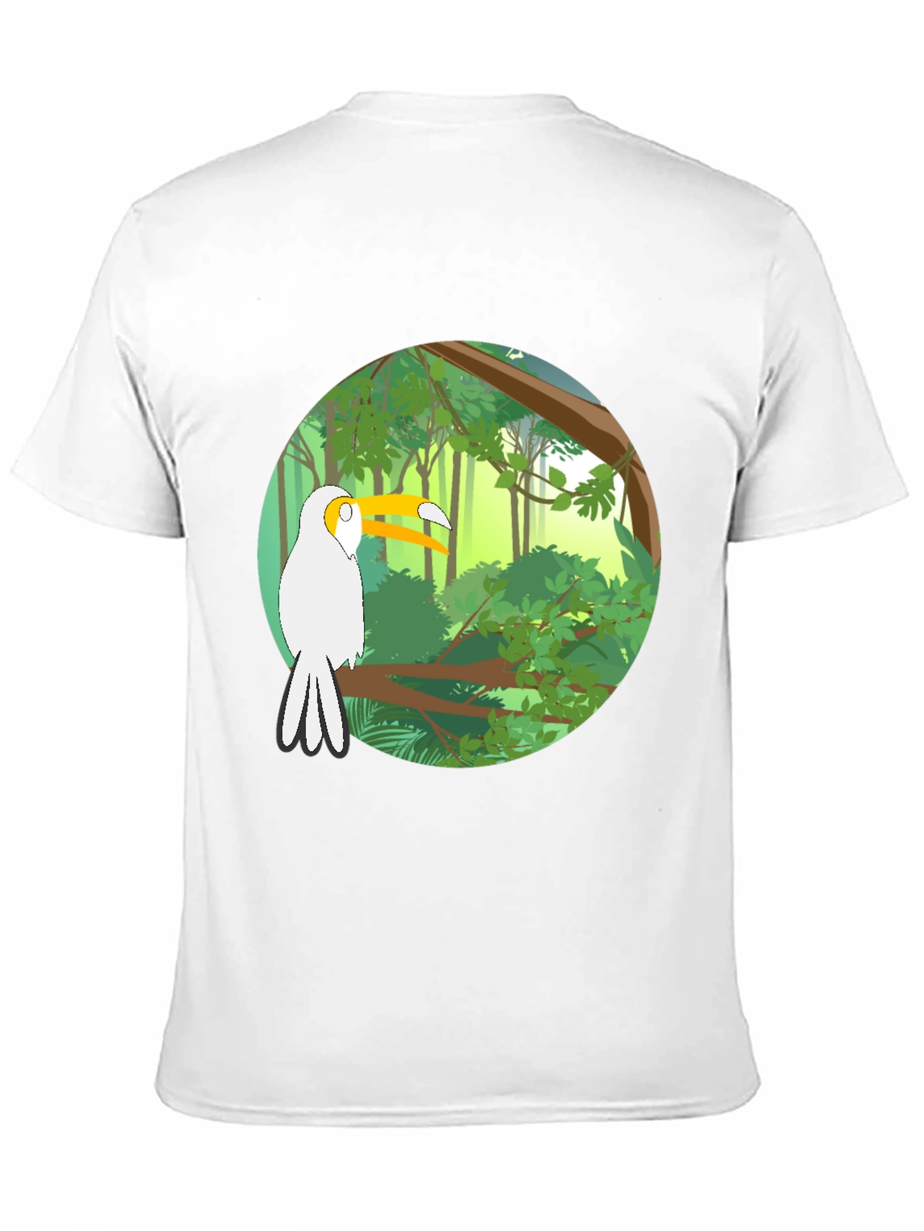 Jungle Toucan T-Shirt - Nature Inspired Tee