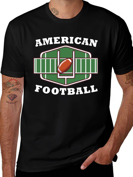 American Football Graphic Tee - Game Day Shirt