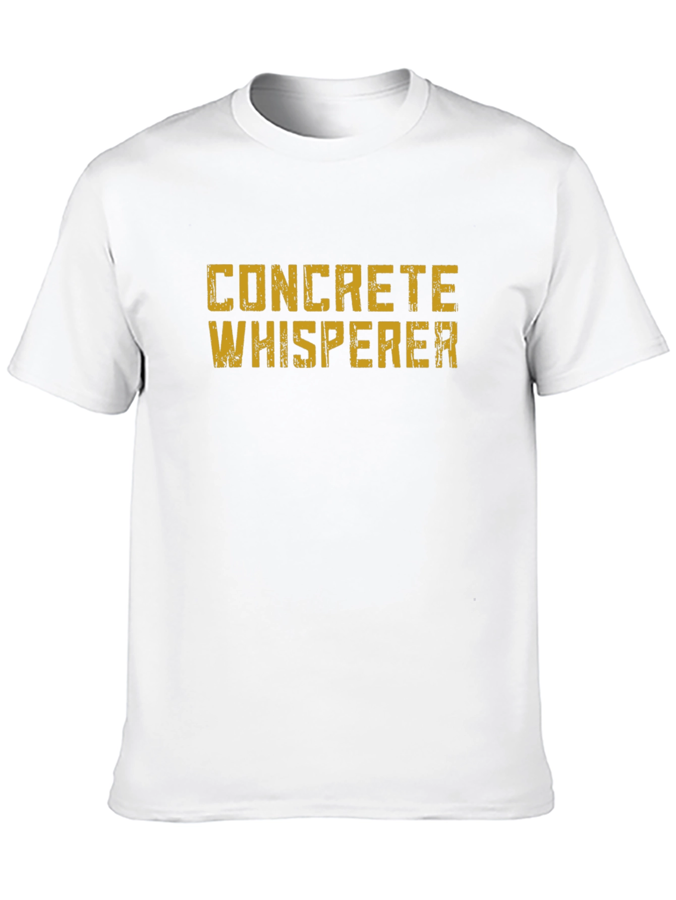 Concrete Whisperer Mens Black T-Shirt