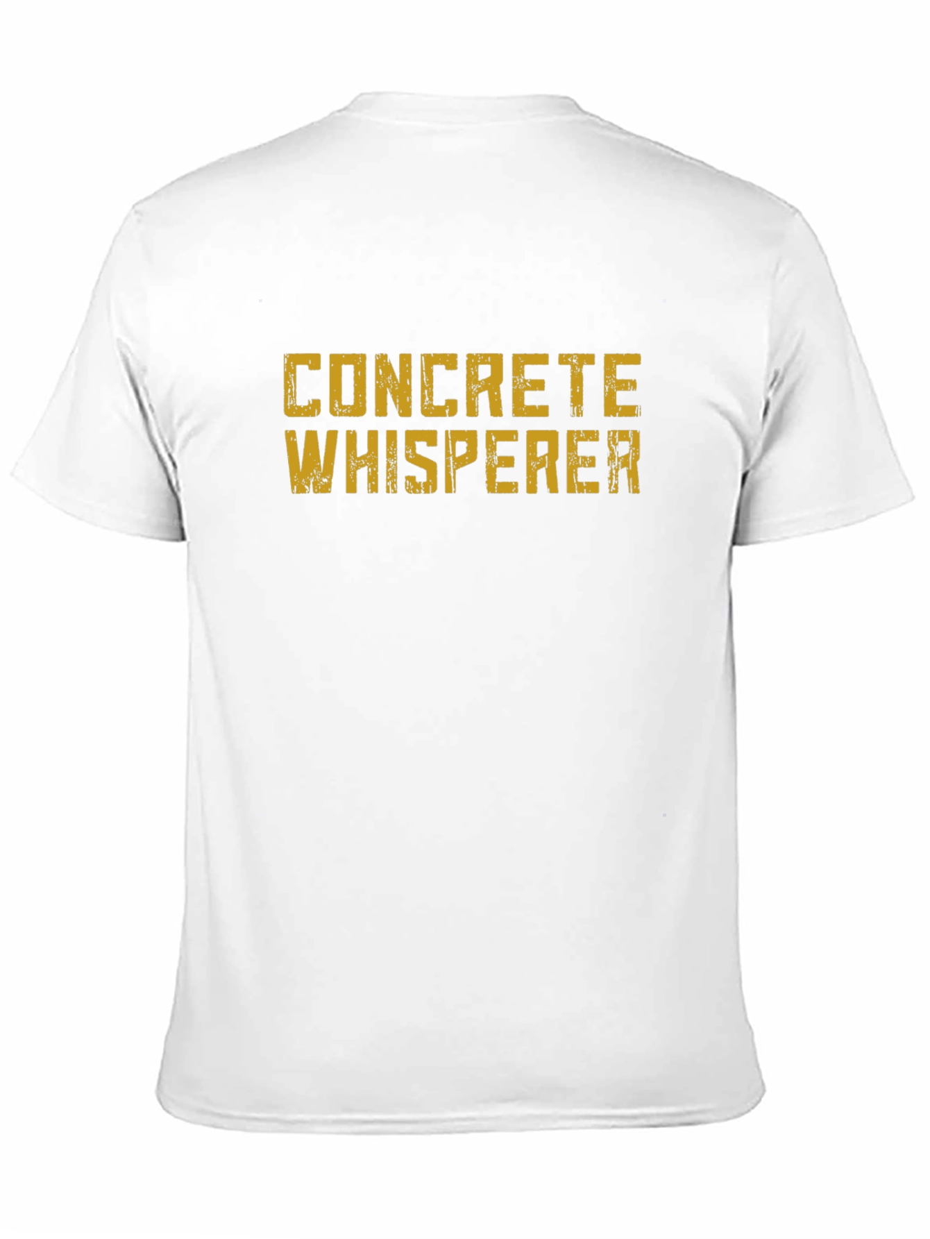 Concrete Whisperer Mens Black T-Shirt