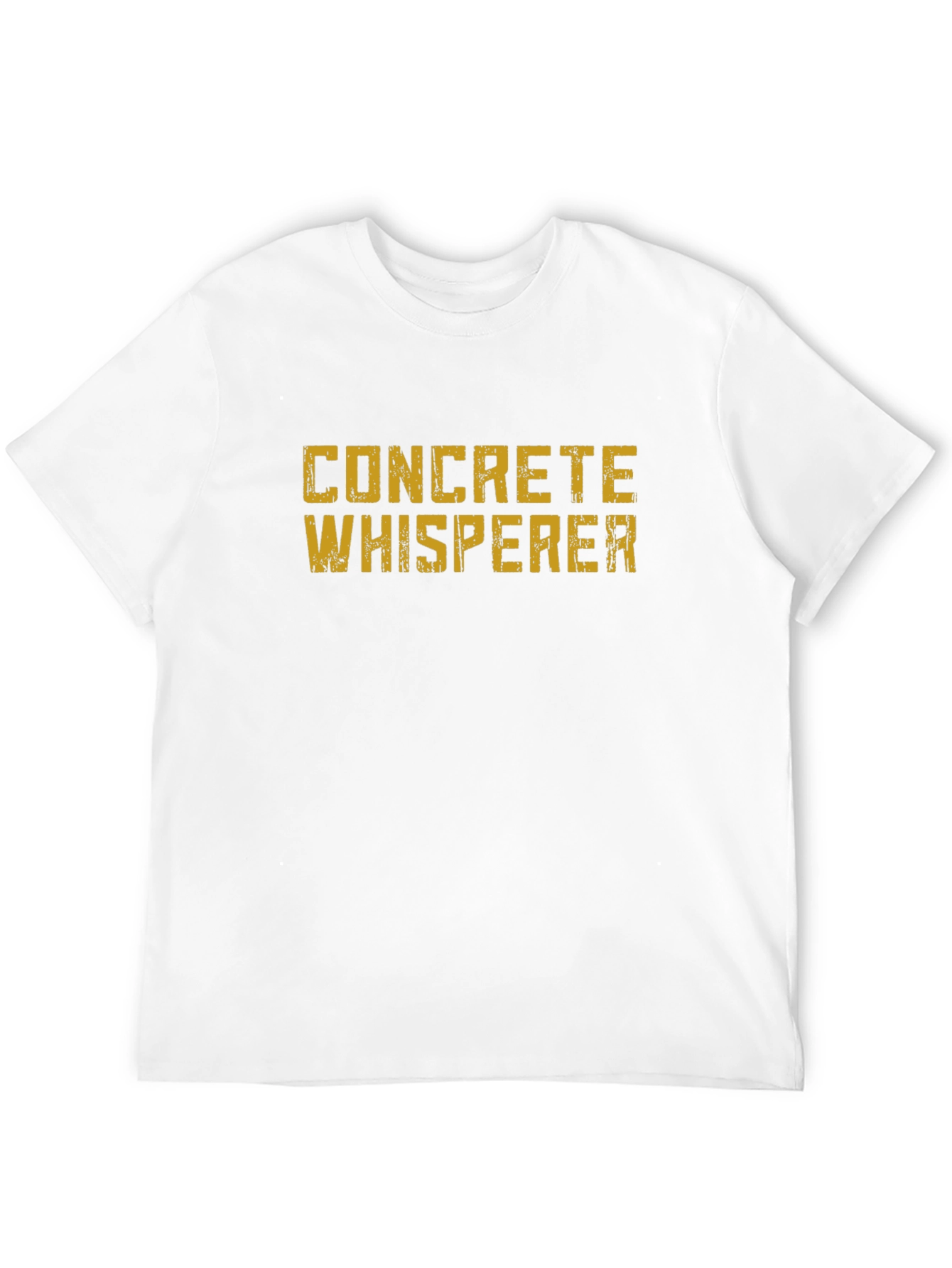 Concrete Whisperer Mens Black T-Shirt