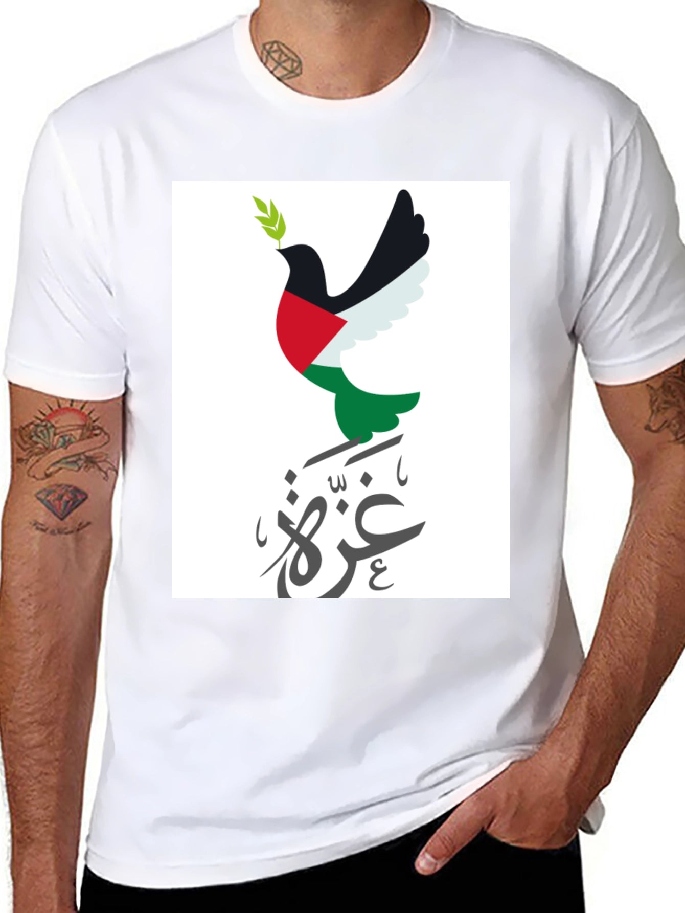 Palestine Peace Dove T-Shirt