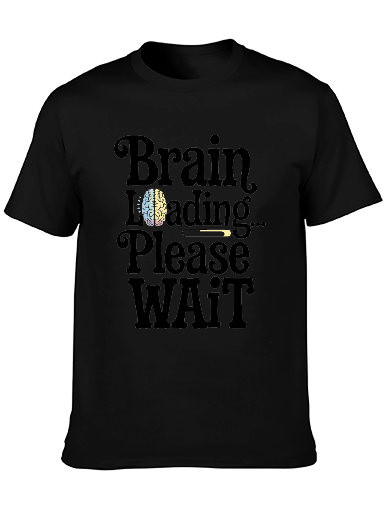 Brain Loading T-Shirt - Funny Geek Tee