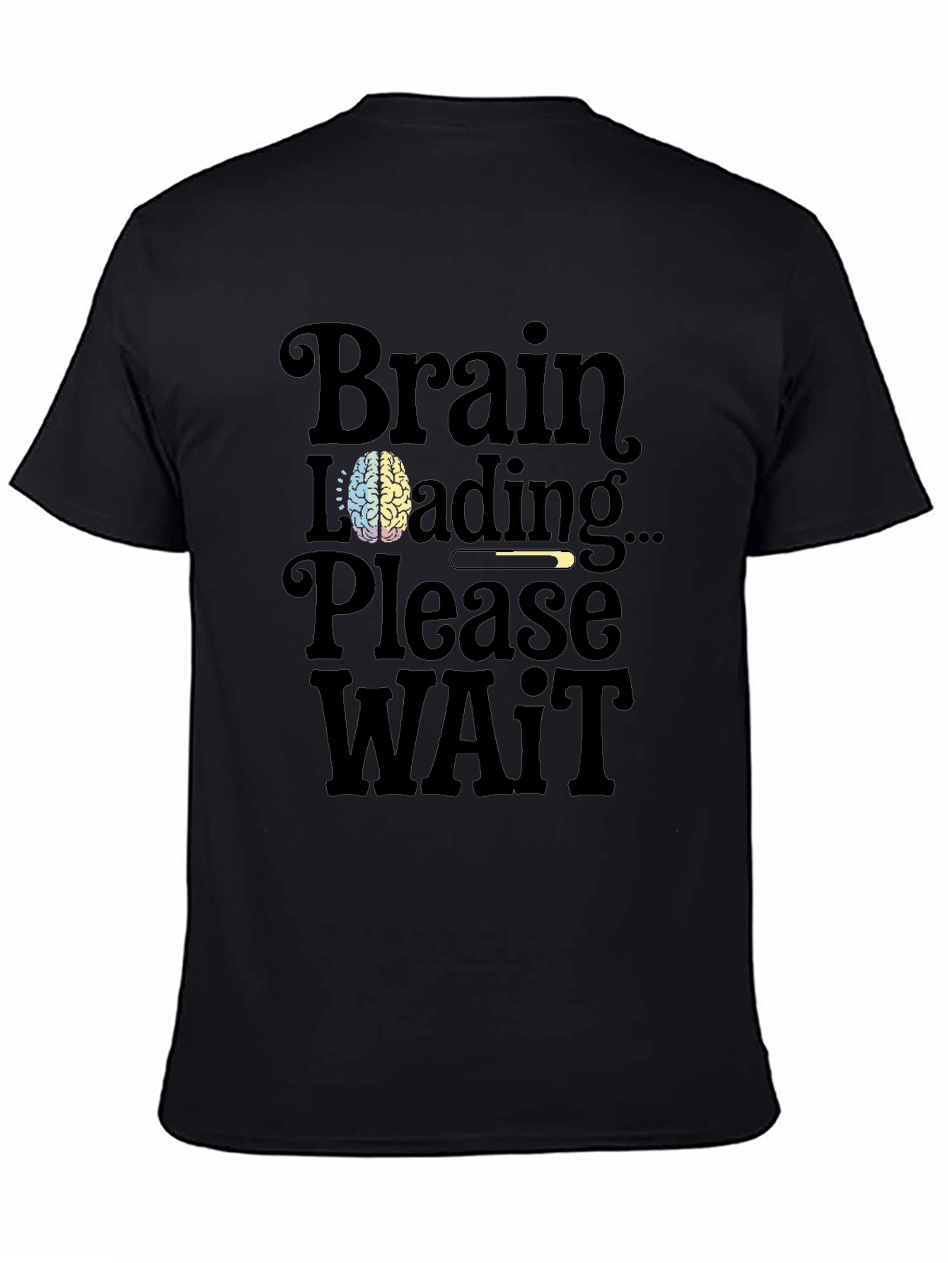 Brain Loading T-Shirt - Funny Geek Tee