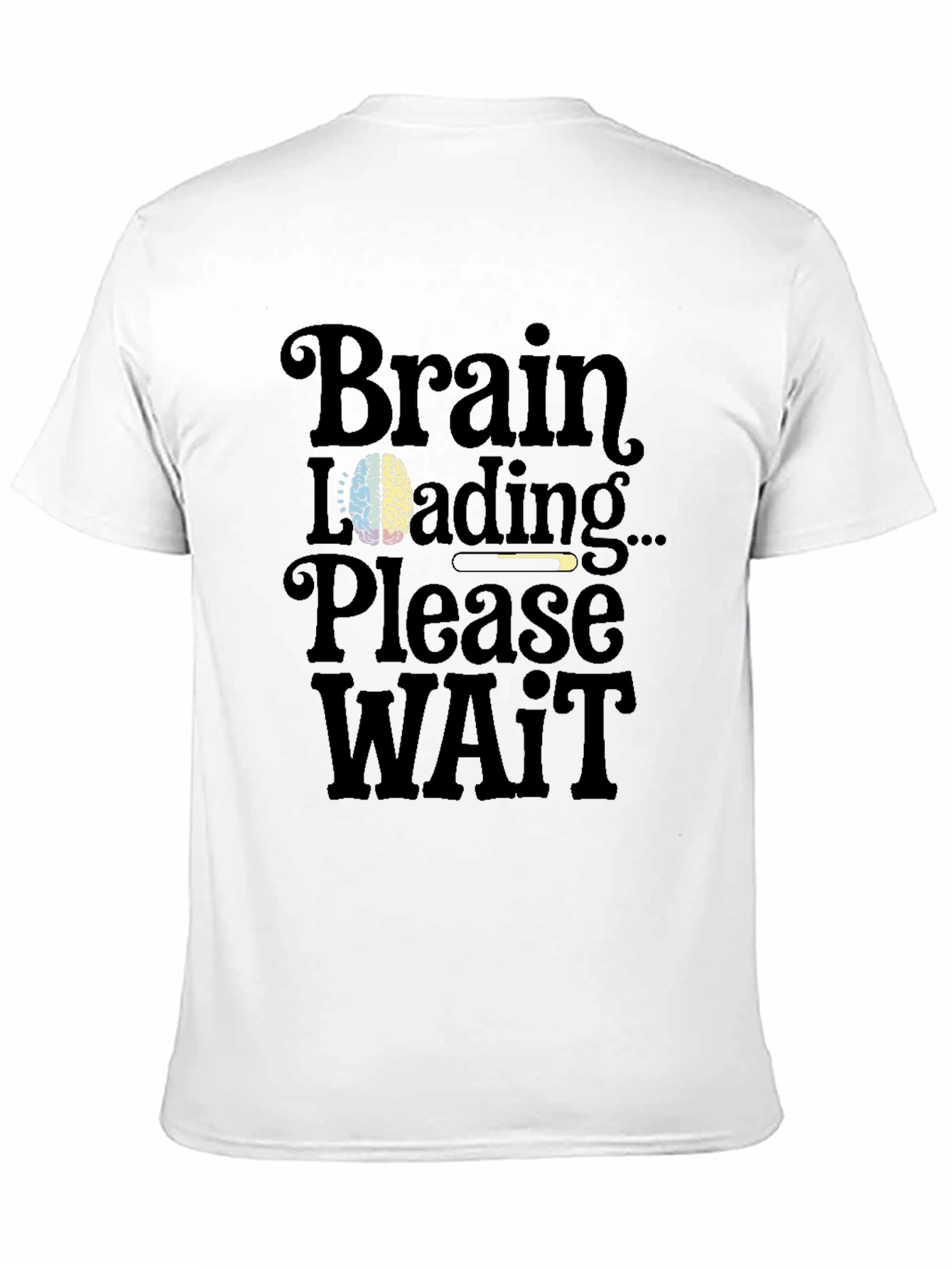 Brain Loading T-Shirt - Funny Geek Tee