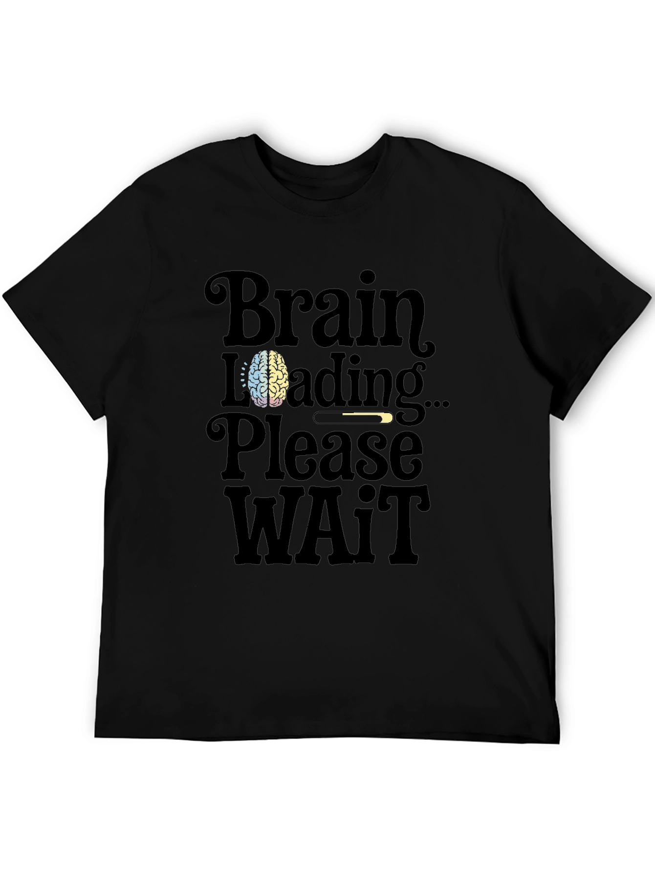 Brain Loading T-Shirt - Funny Geek Tee