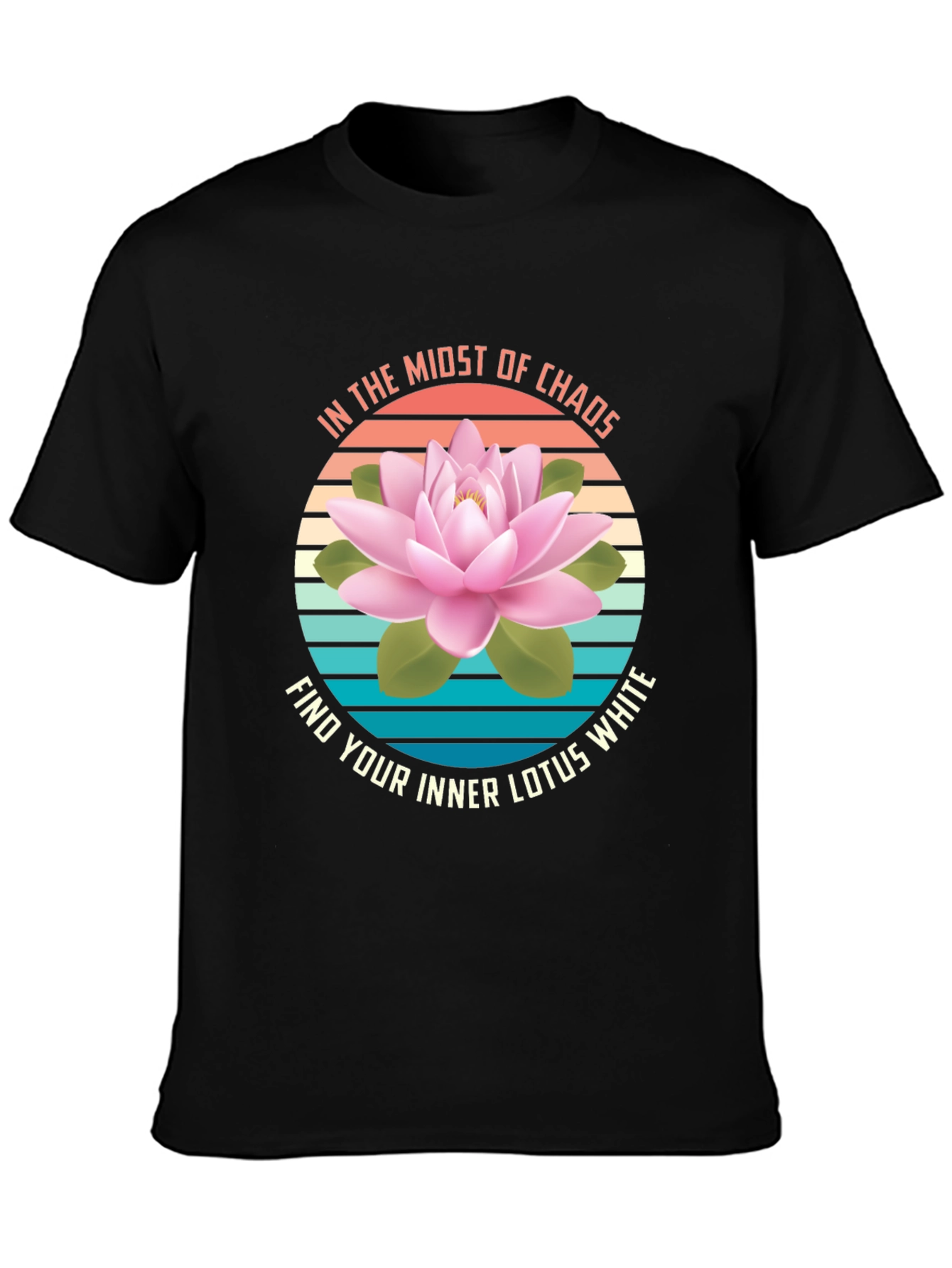 Inner Lotus T-Shirt: Find Peace in Chaos